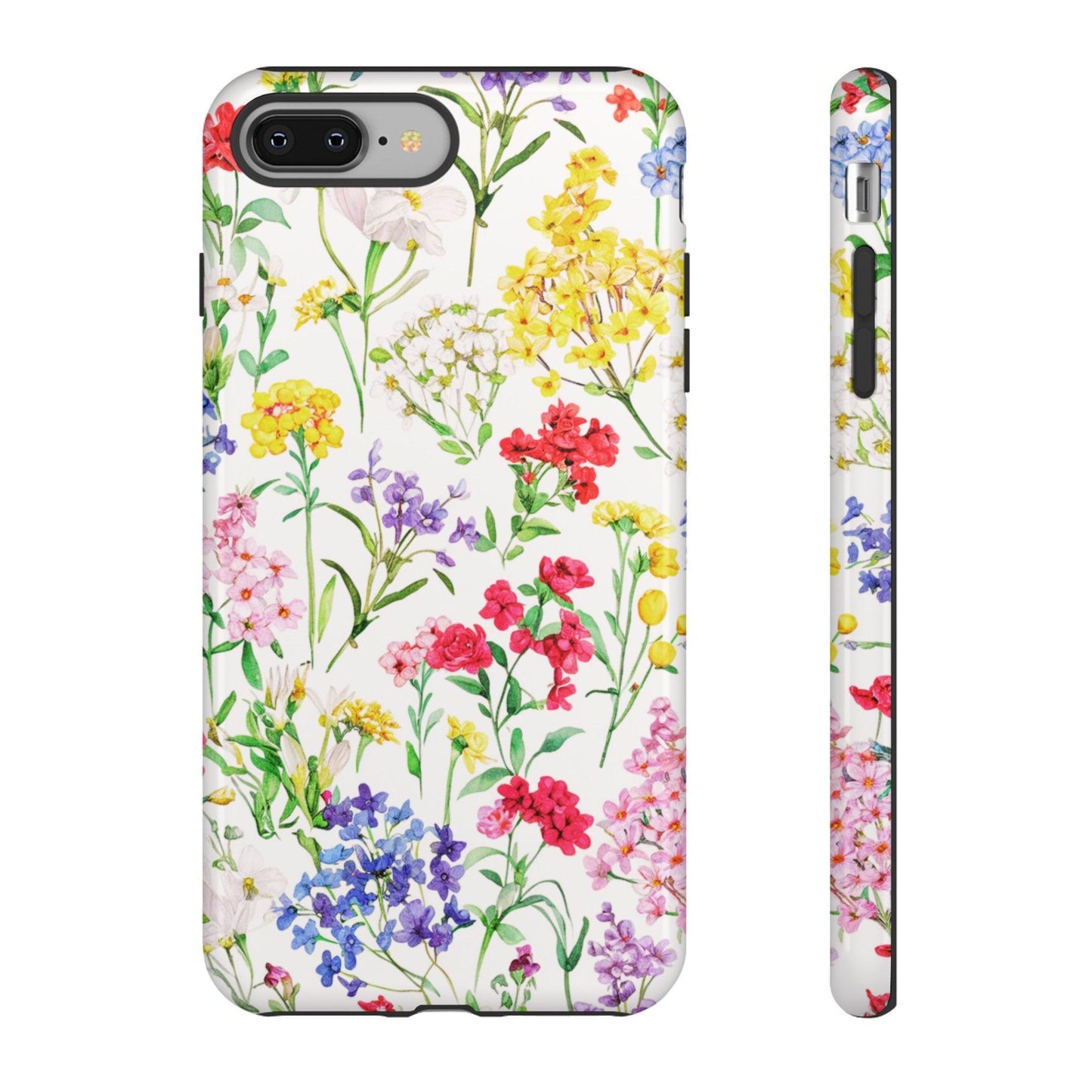 Tough Cellphone Case :" Eclectic Elegance Phone Case Collection" ( Floral patterns)