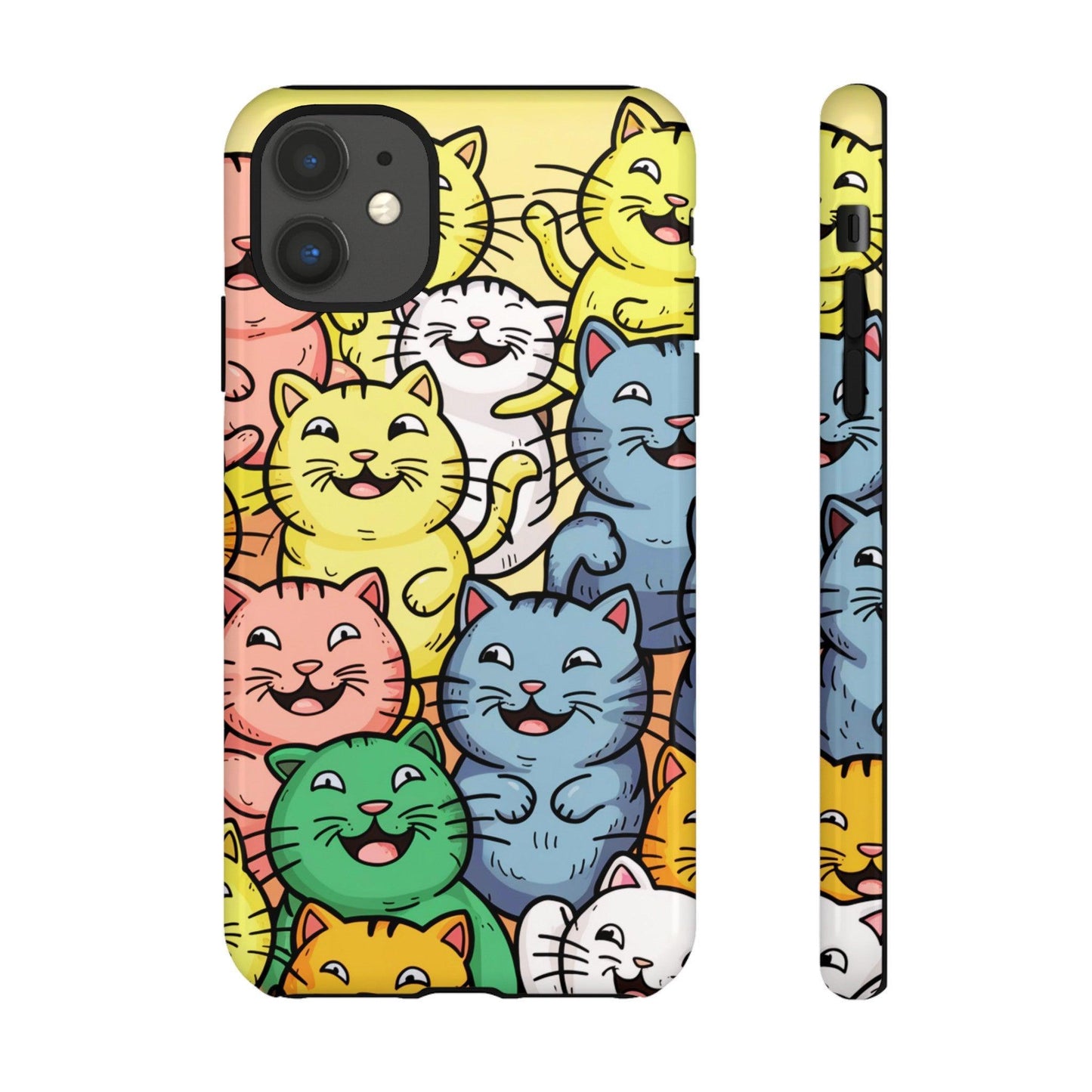 Cat Lovers Collection Tough Cellphone Case - Cosmic Creations by Karen