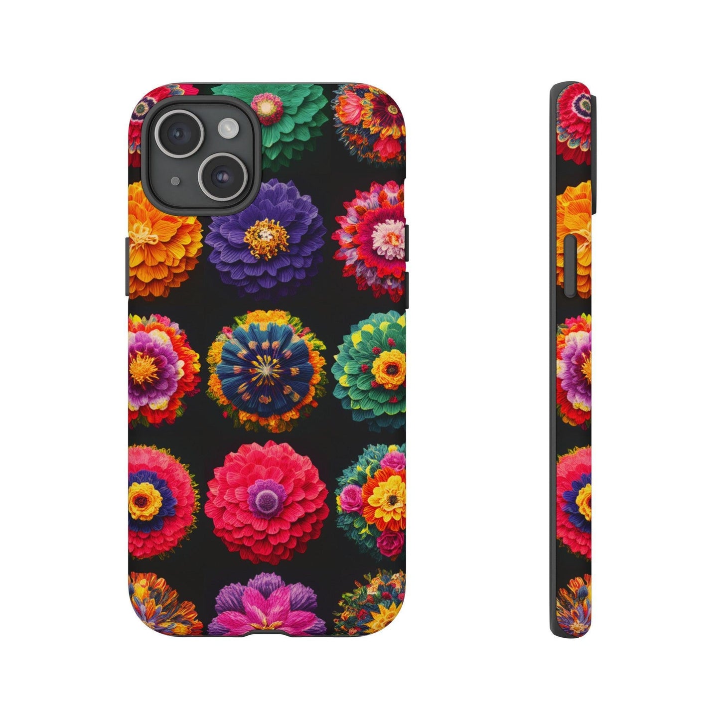 Tough Cellphone Case :" Eclectic Elegance Phone Case Collection" ( Floral patterns)