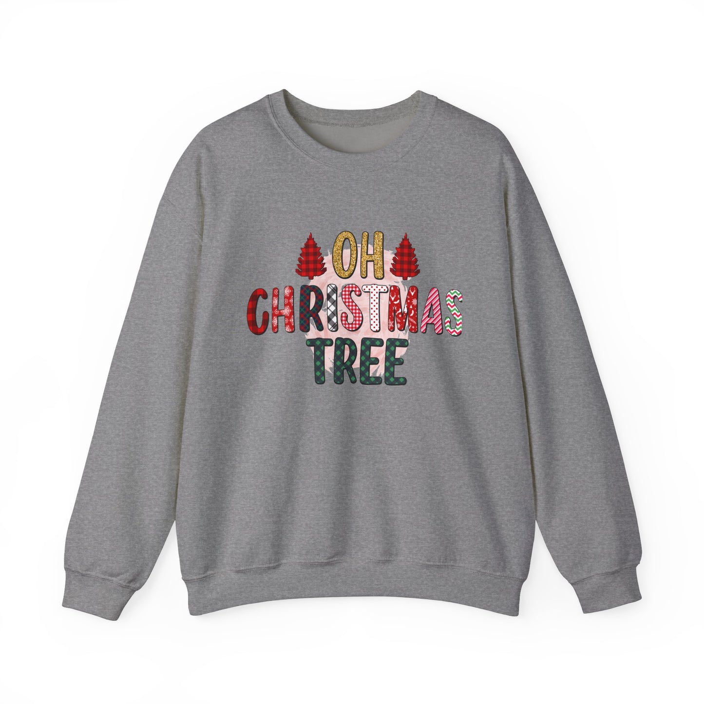 Christmas Tree Design  Unisex Crewneck Sweatshirt