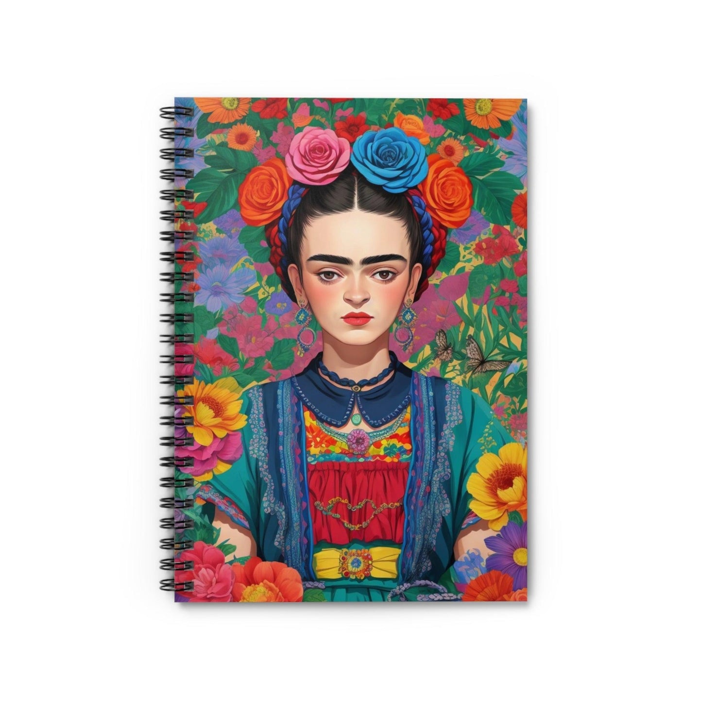 Inspiration Frida Notebook for gift, Ideal for writing, planning, school, collegue a creative gift for students, friends, artist, women - Cosmic Creations by Karen