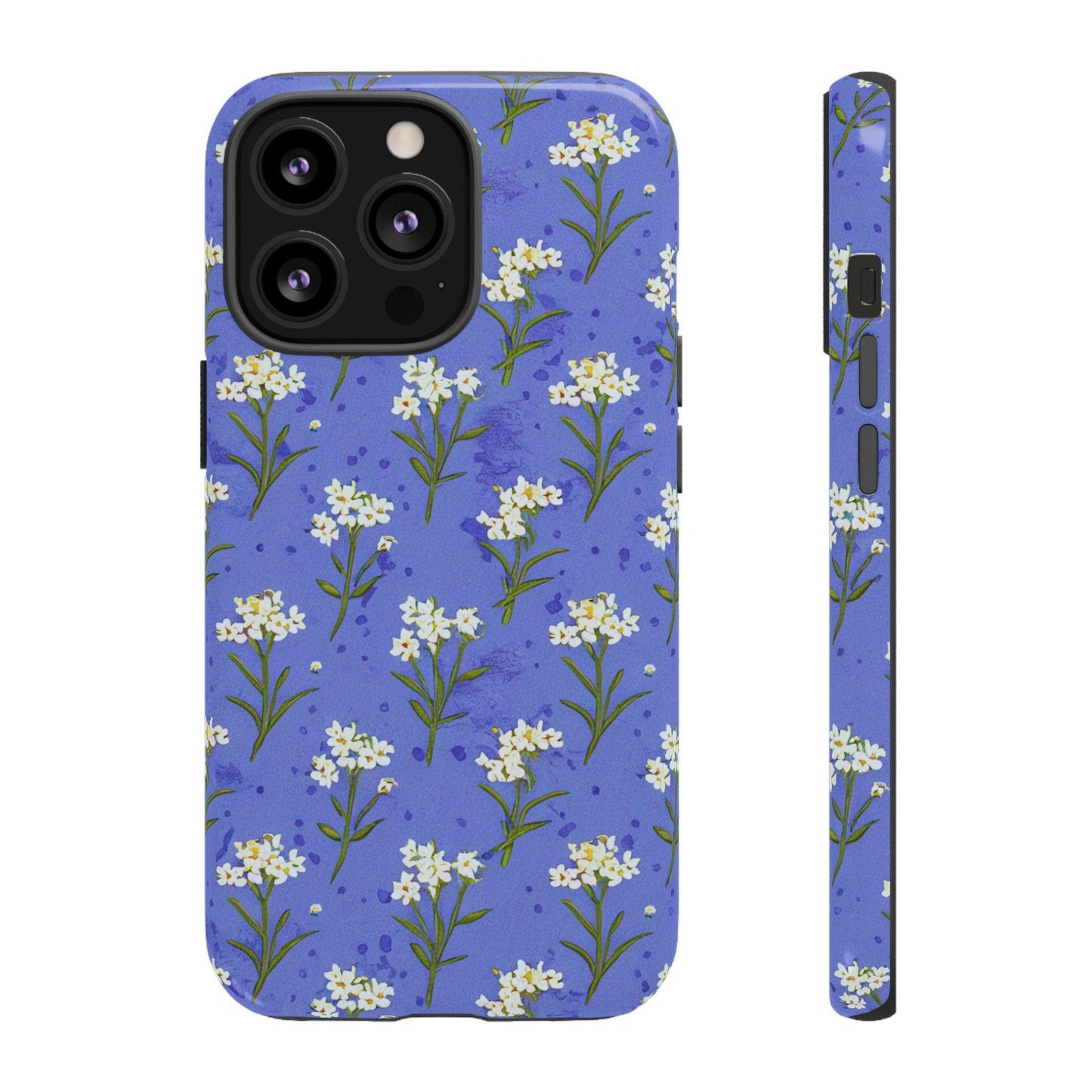 Tough Cellphone Case :" Eclectic Elegance Phone Case Collection" ( Floral patterns)