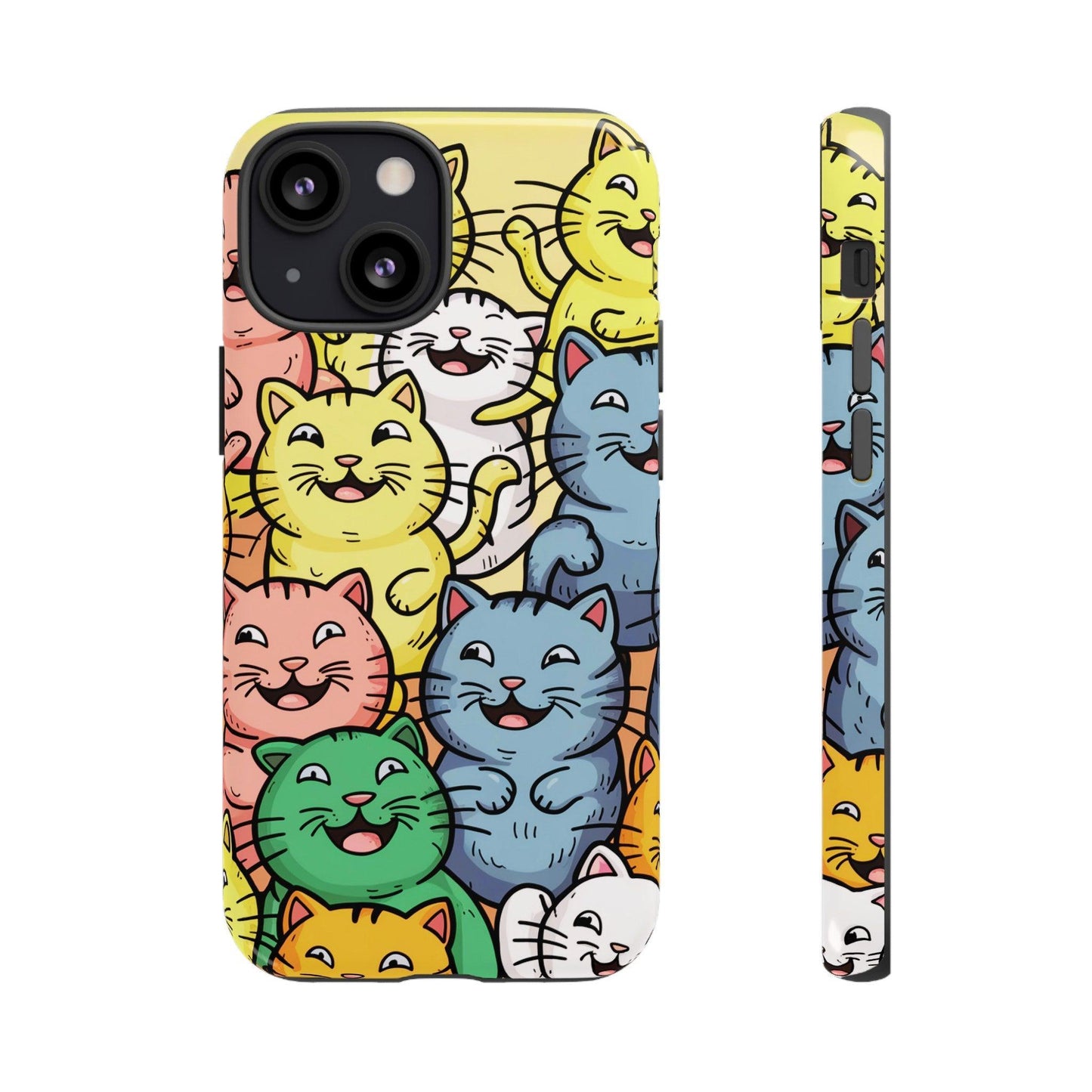 Cat Lovers Collection Tough Cellphone Case - Cosmic Creations by Karen