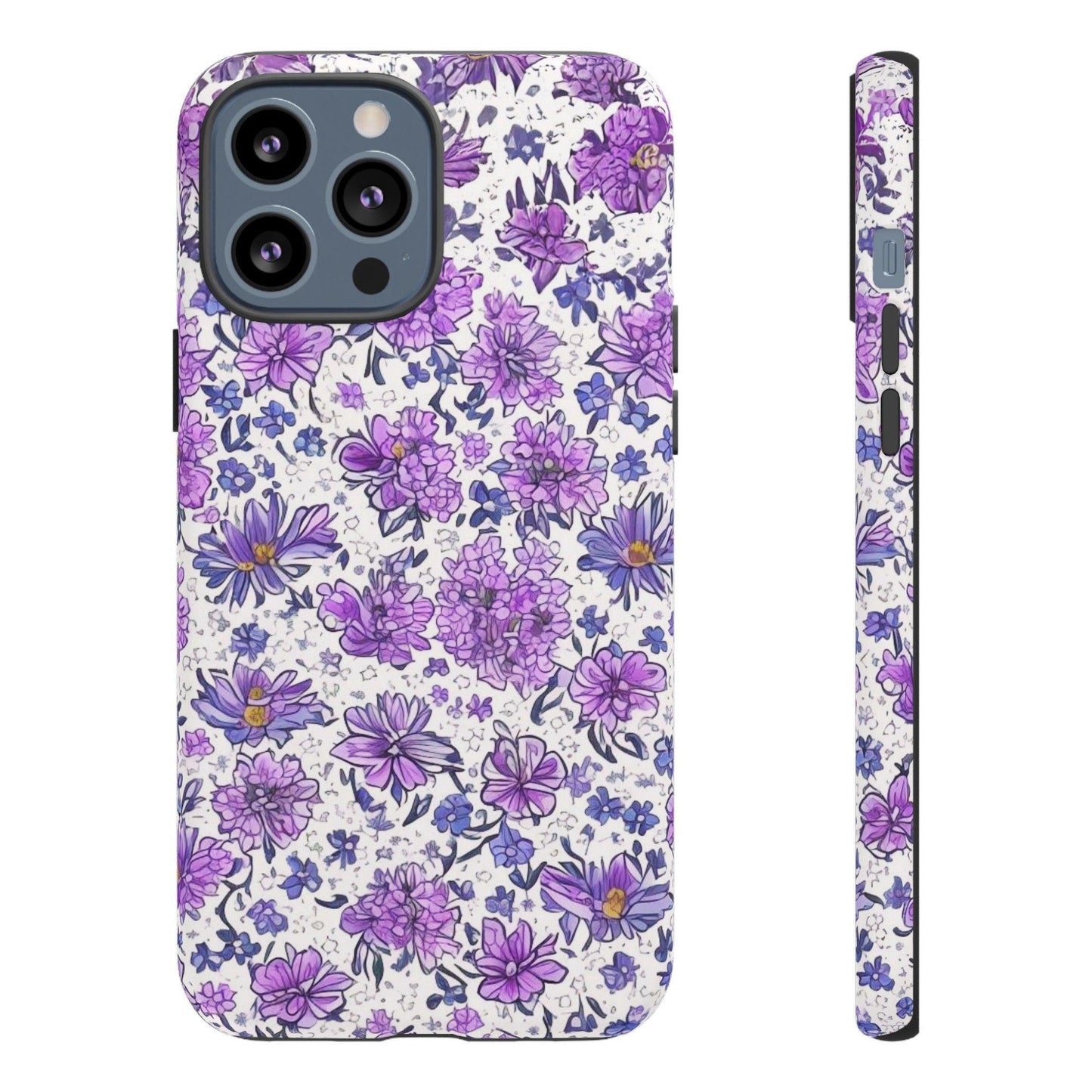 Tough Cellphone Case :" Eclectic Elegance Phone Case Collection" ( Floral patterns)