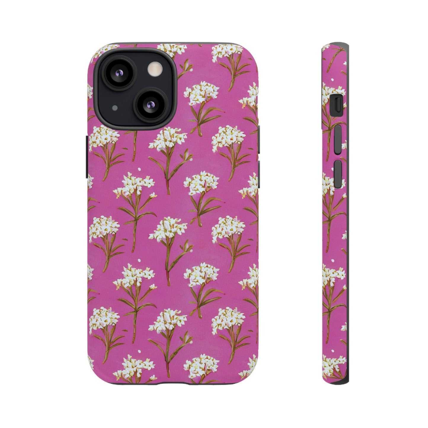 Tough Cellphone Case :" Eclectic Elegance Phone Case Collection" ( Floral patterns)