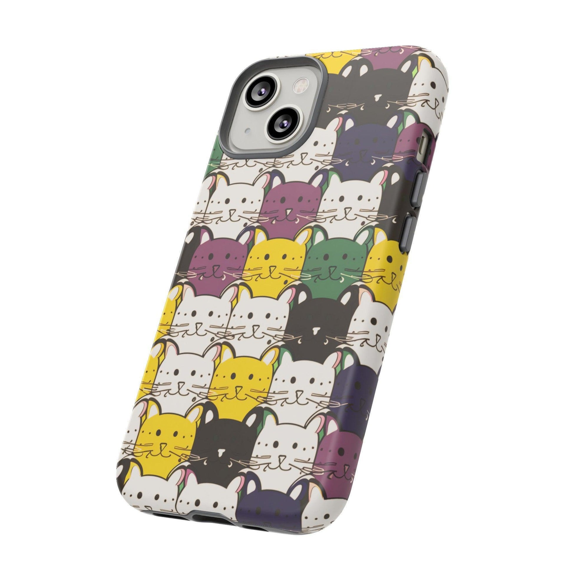 Cat Lovers Collection Tough Cellphone Case - Cosmic Creations by Karen