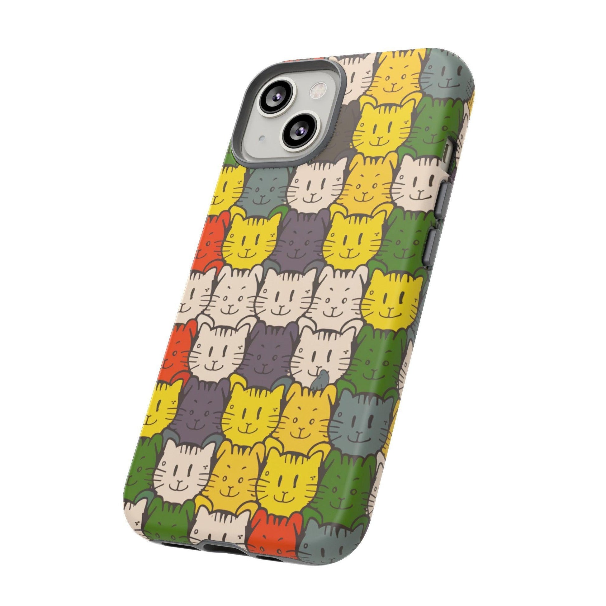 Cat Lovers Collection Tough Cellphone Case - Cosmic Creations by Karen