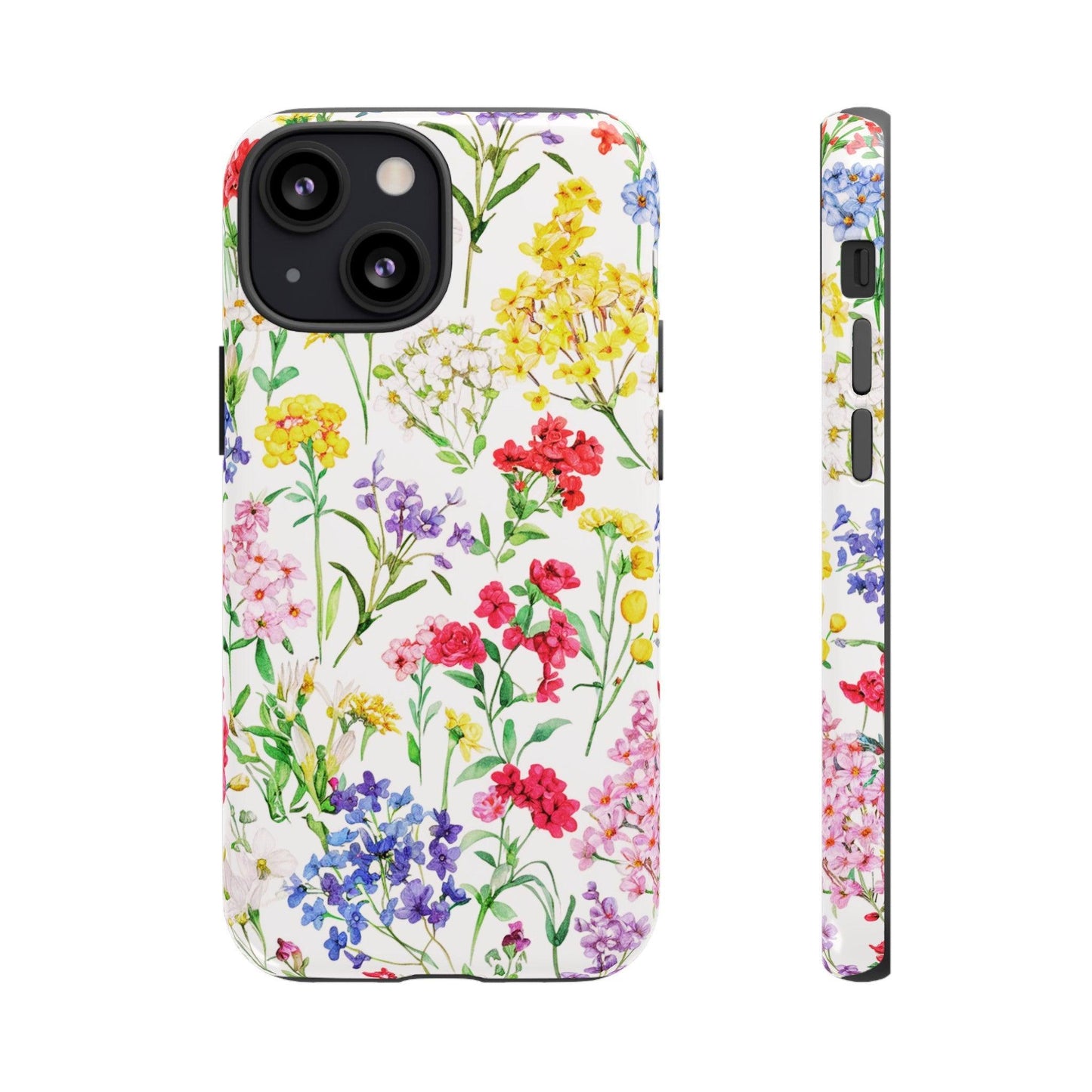 Tough Cellphone Case :" Eclectic Elegance Phone Case Collection" ( Floral patterns)