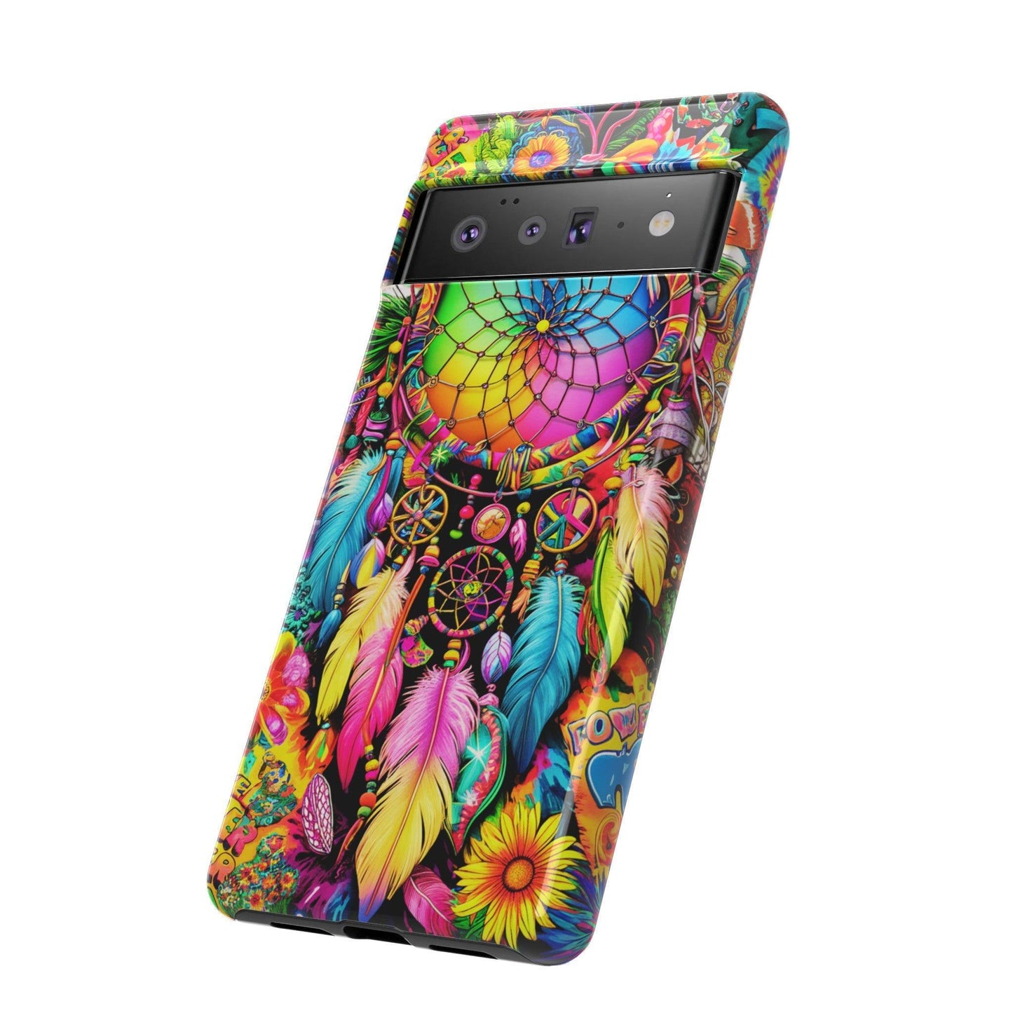 Tough Phone Case :" Eclectic Elegance Phone Case Collection" ( Hippie Style patterns)