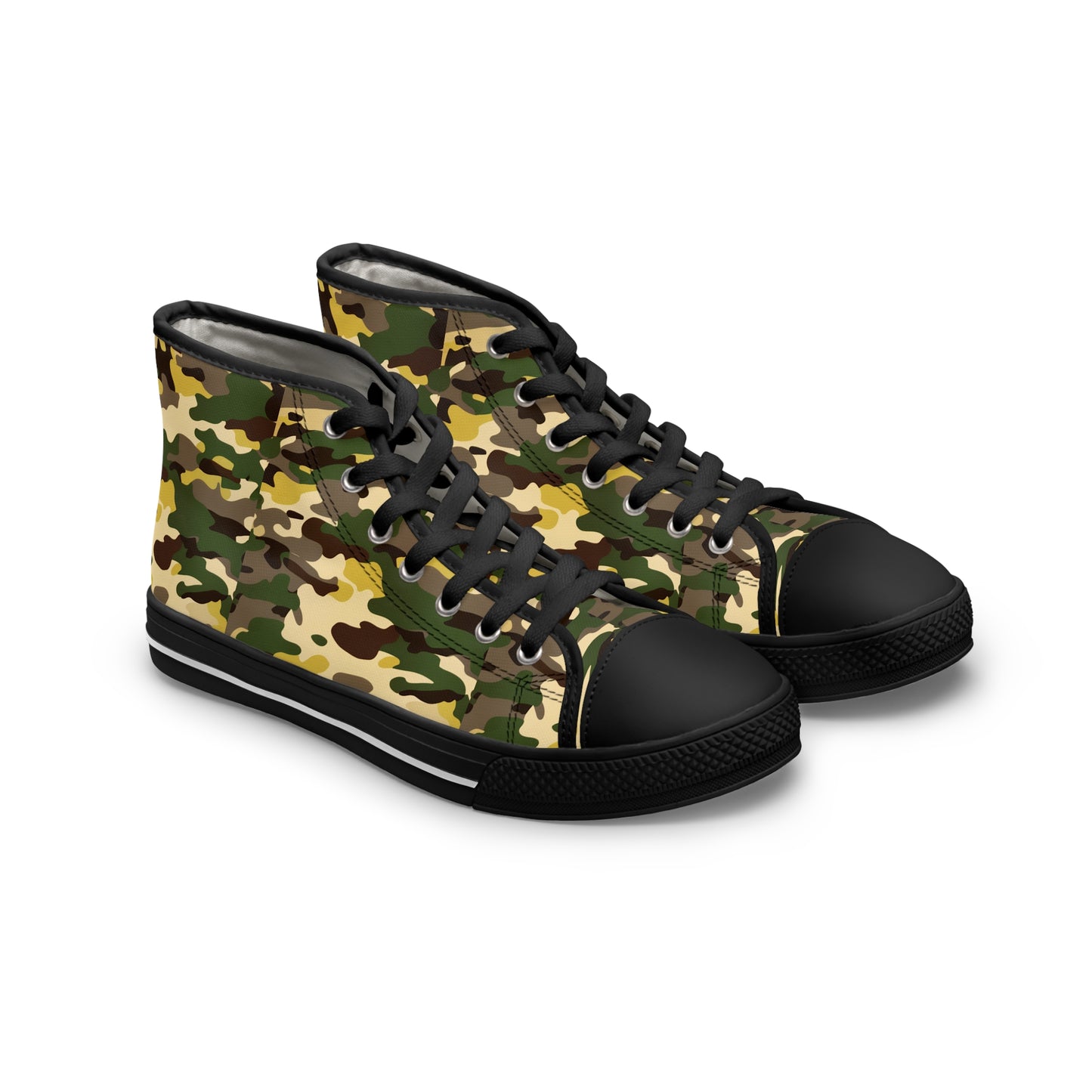 Awesome Camouflage Design High Top Sneakers