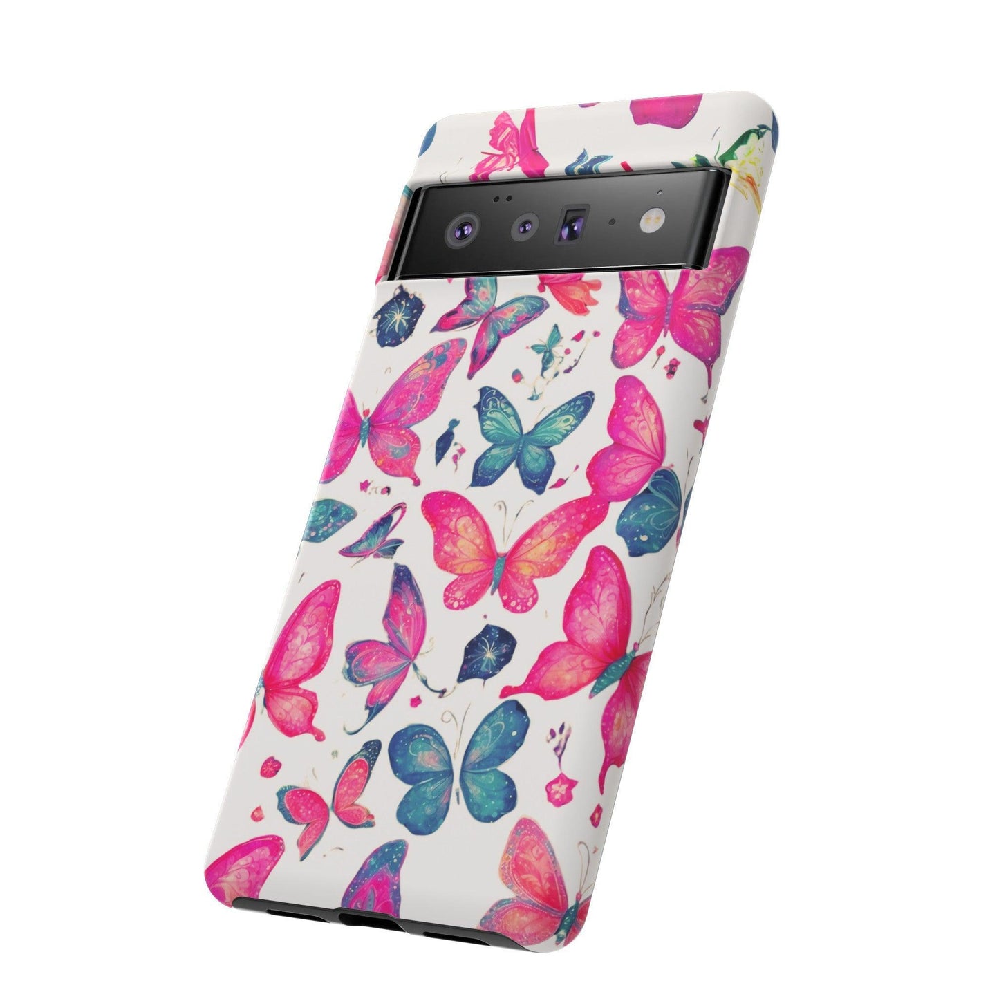 Tough Cellphone Case :" Eclectic Elegance Phone Case Collection" ( Hearts patterns)