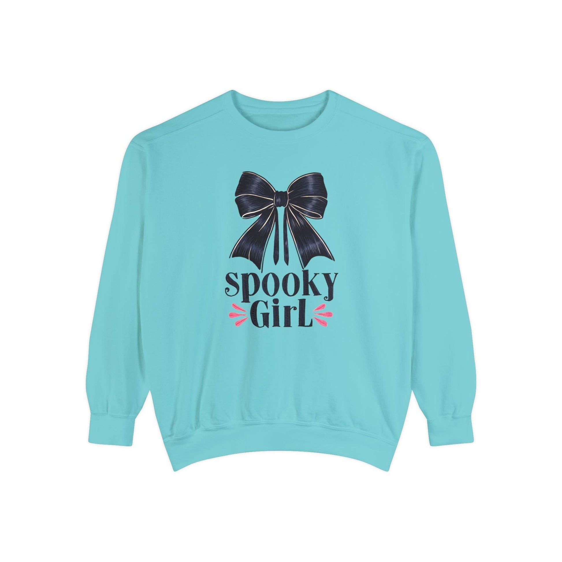 Spooky Girl Halloween Sweatshirt - Cosmic Creations by Karen