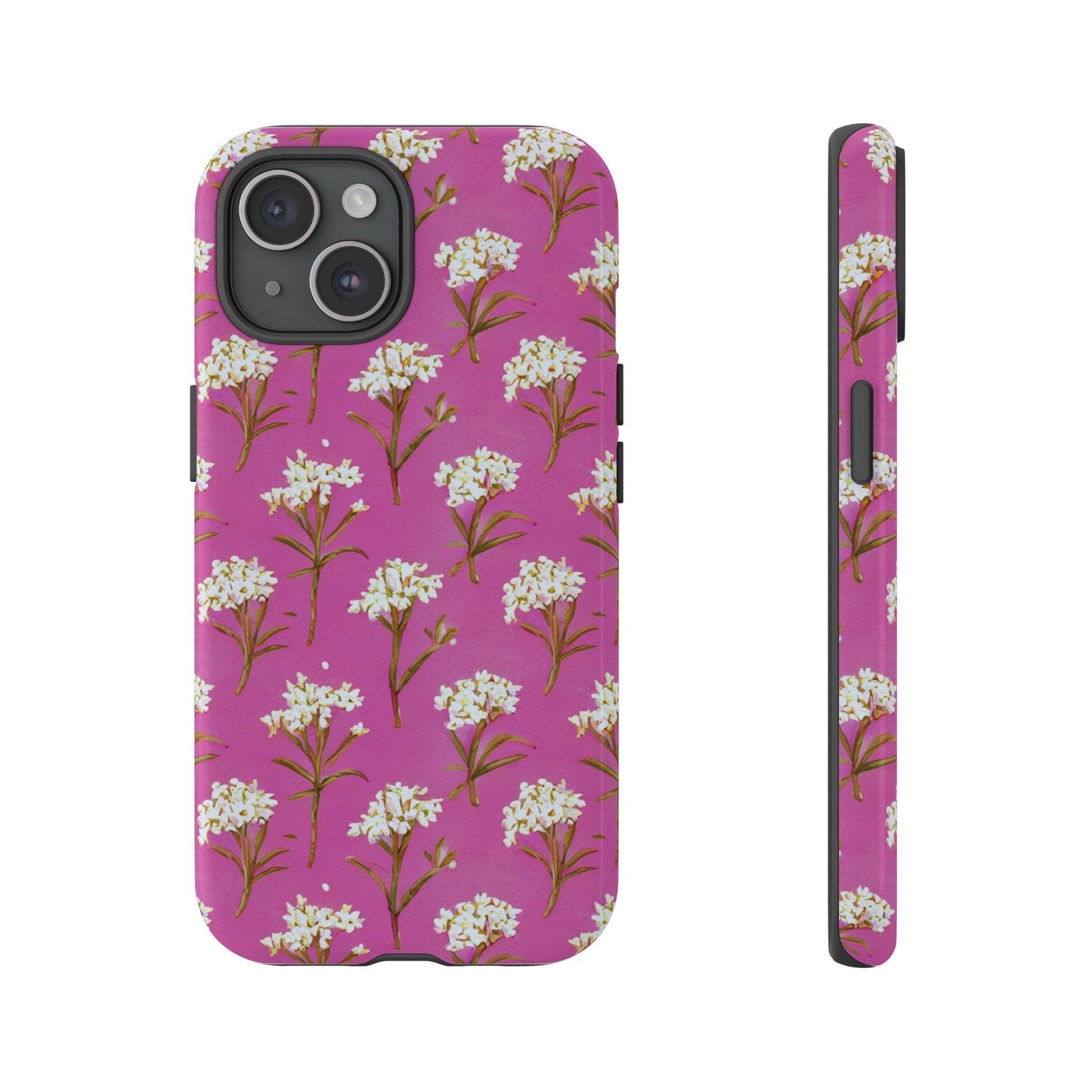 Tough Cellphone Case :" Eclectic Elegance Phone Case Collection" ( Floral patterns)