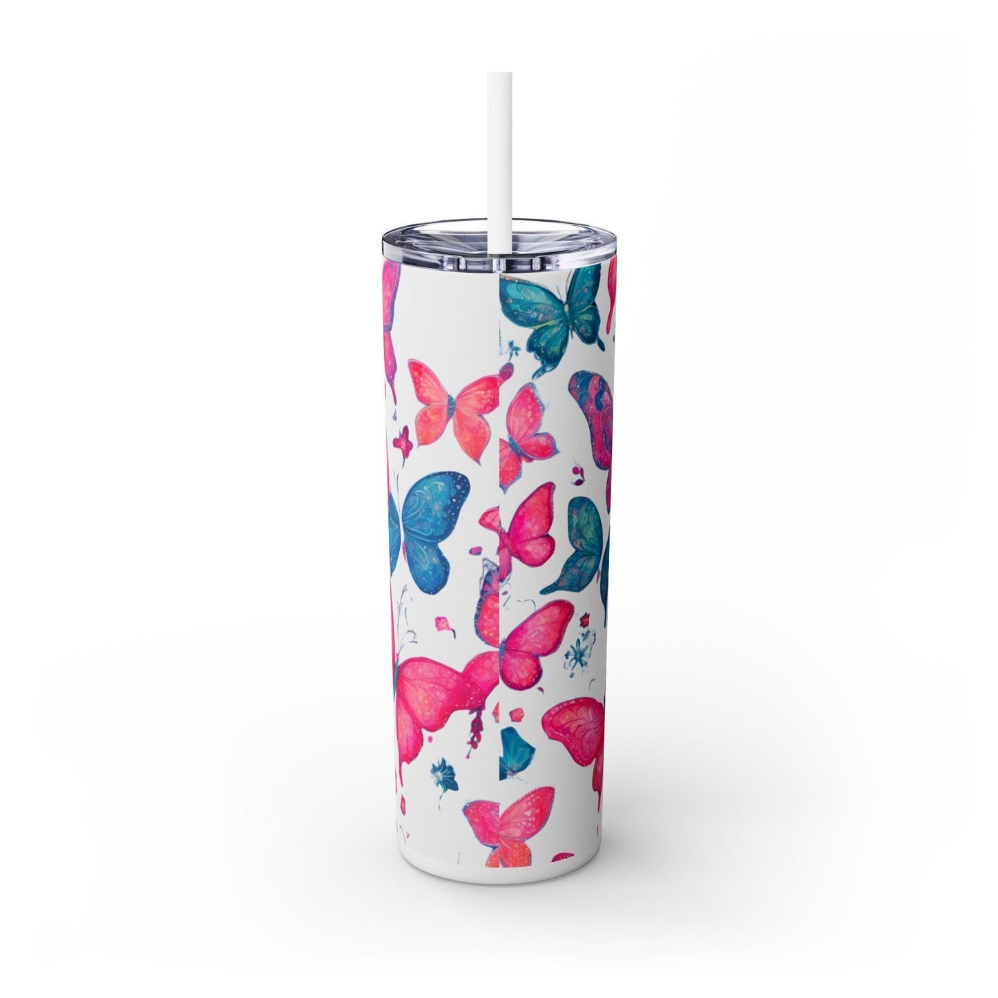 Whimsical Sips Skinny Tumbler Collectionr | Tumblerwith Straw, 20oz | keep your drinks hot for 12h and cold for 24h - Cosmic Creations by Karen