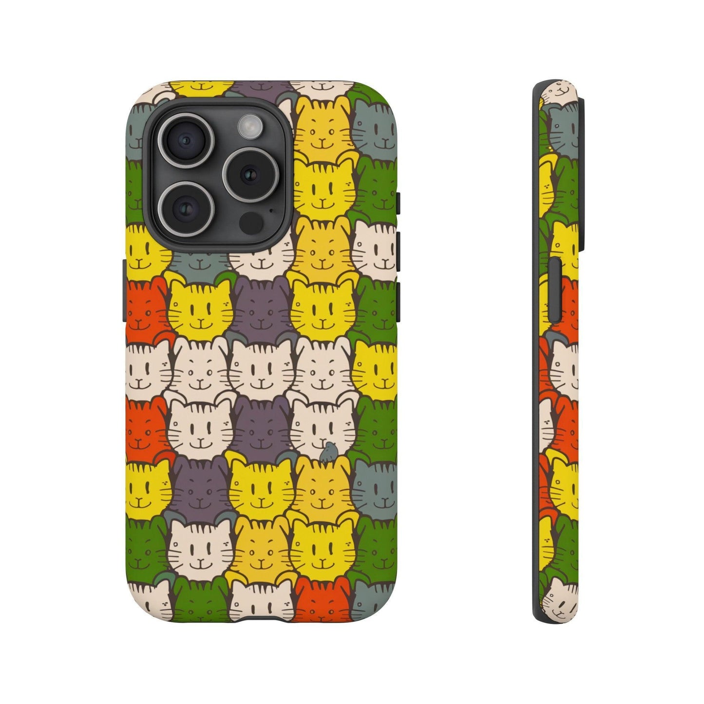 Cat Lovers Collection Tough Cellphone Case - Cosmic Creations by Karen