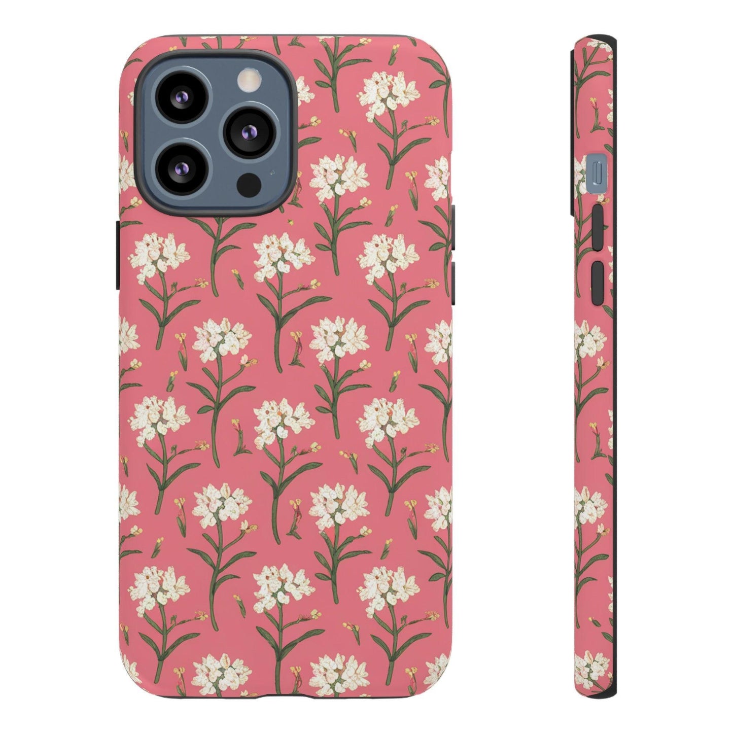 Tough Cellphone Case :" Eclectic Elegance Phone Case Collection" ( Floral patterns)