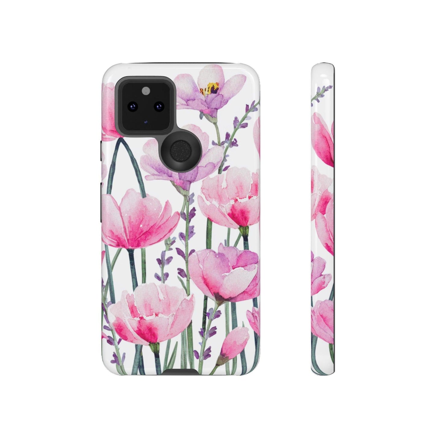 Tough Cellphone Case :" Eclectic Elegance Phone Case Collection" ( Floral patterns)