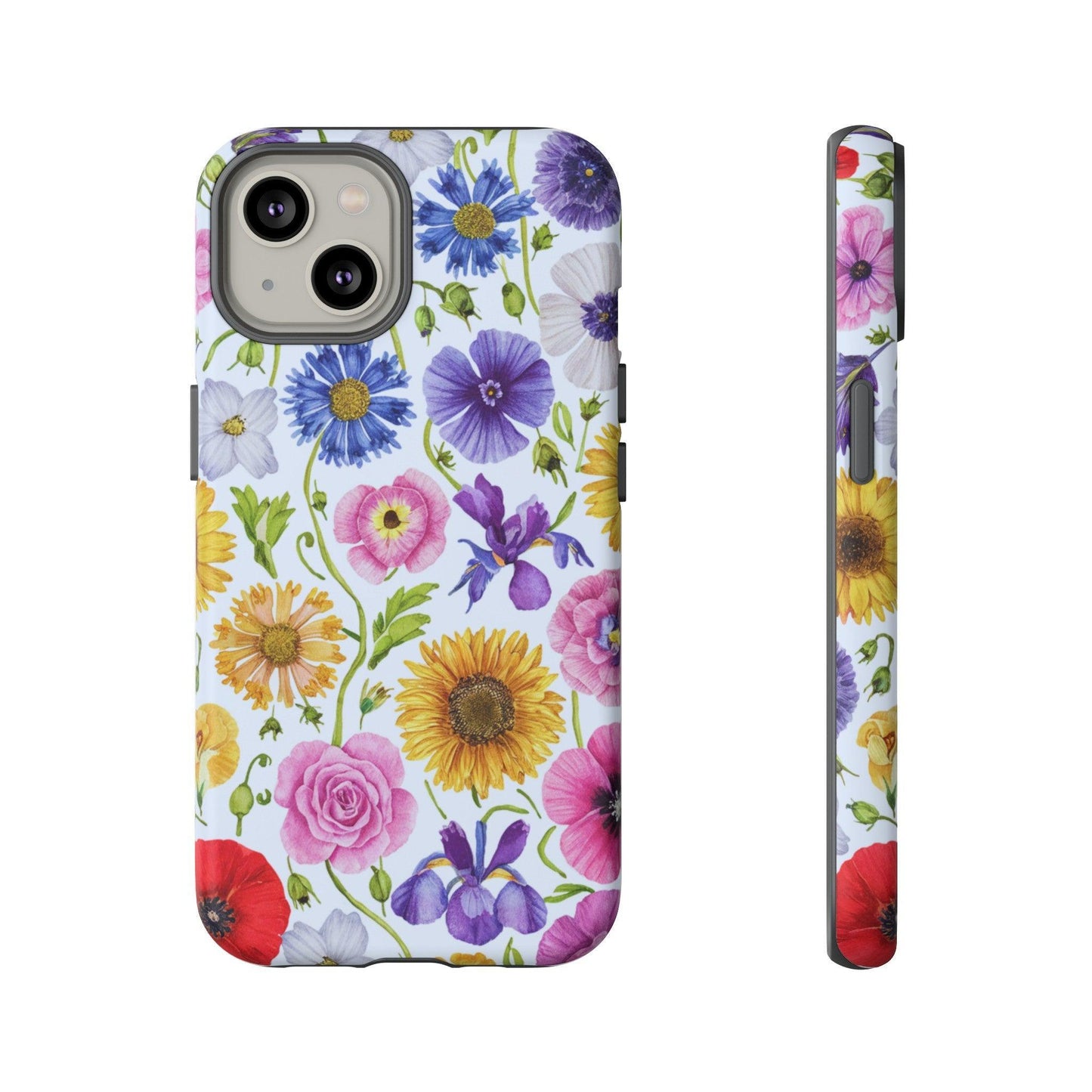 Tough Cellphone Case :" Eclectic Elegance Phone Case Collection" ( Floral patterns)