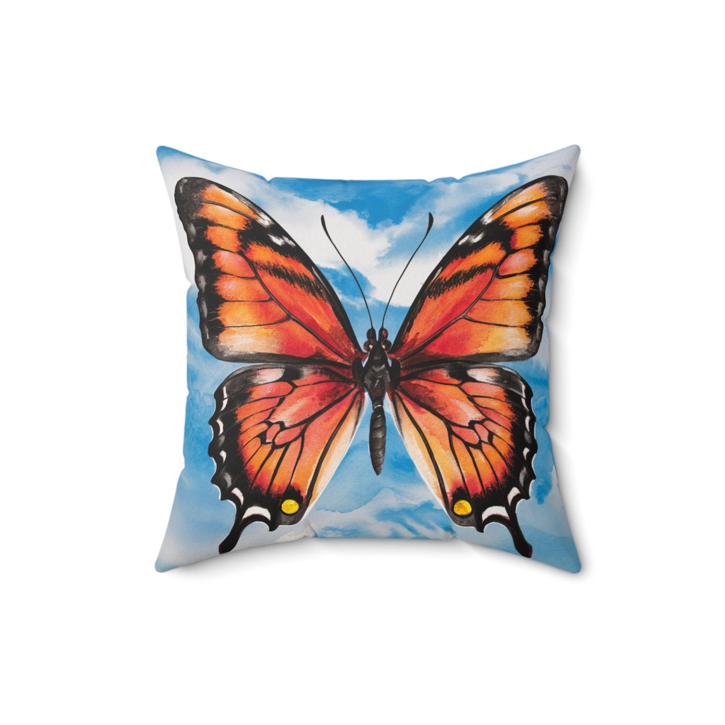 Monarch Butterfly Majestic Pillow - Cosmic Creations by Karen