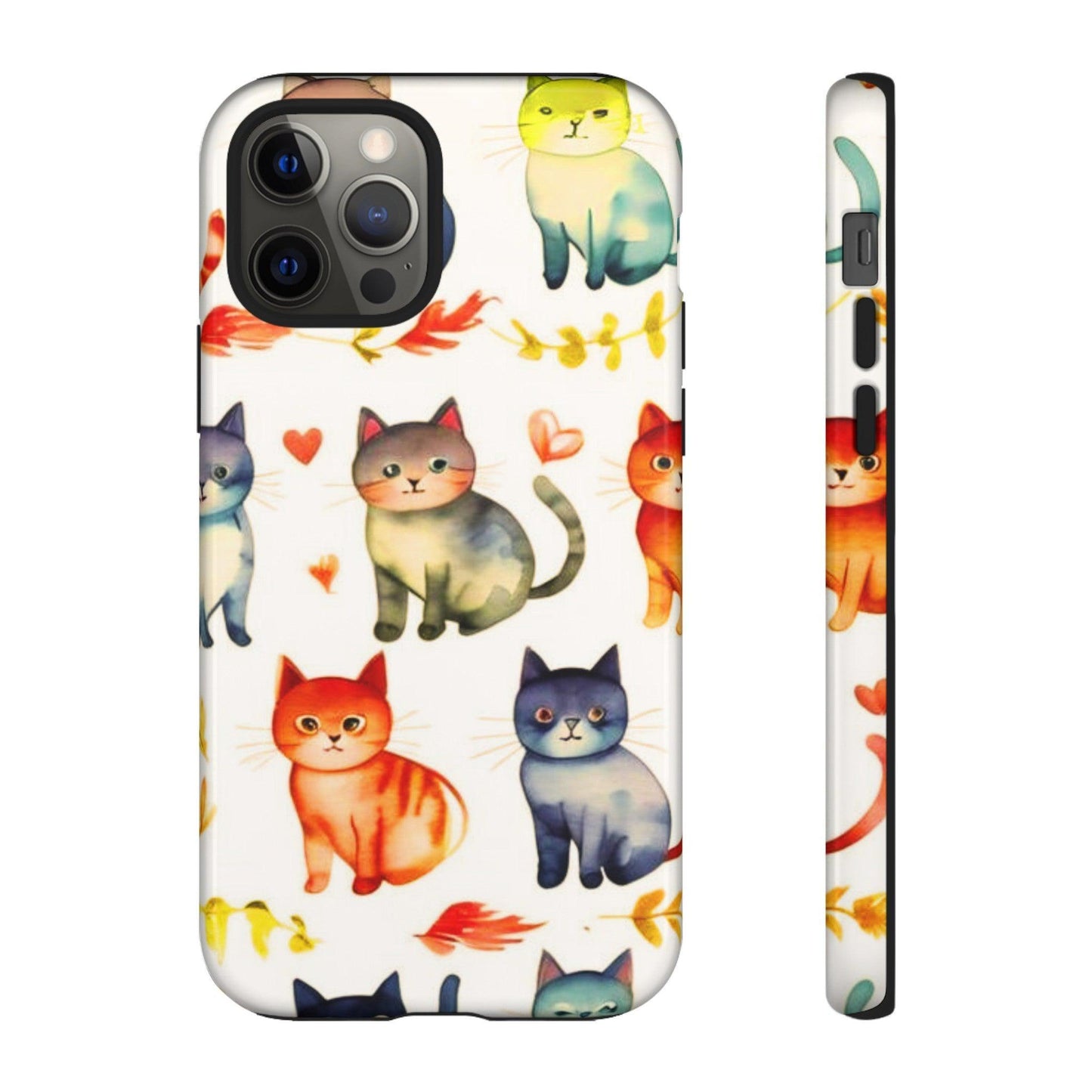 Cat Lovers Collection Tough Cellphone Case - Cosmic Creations by Karen