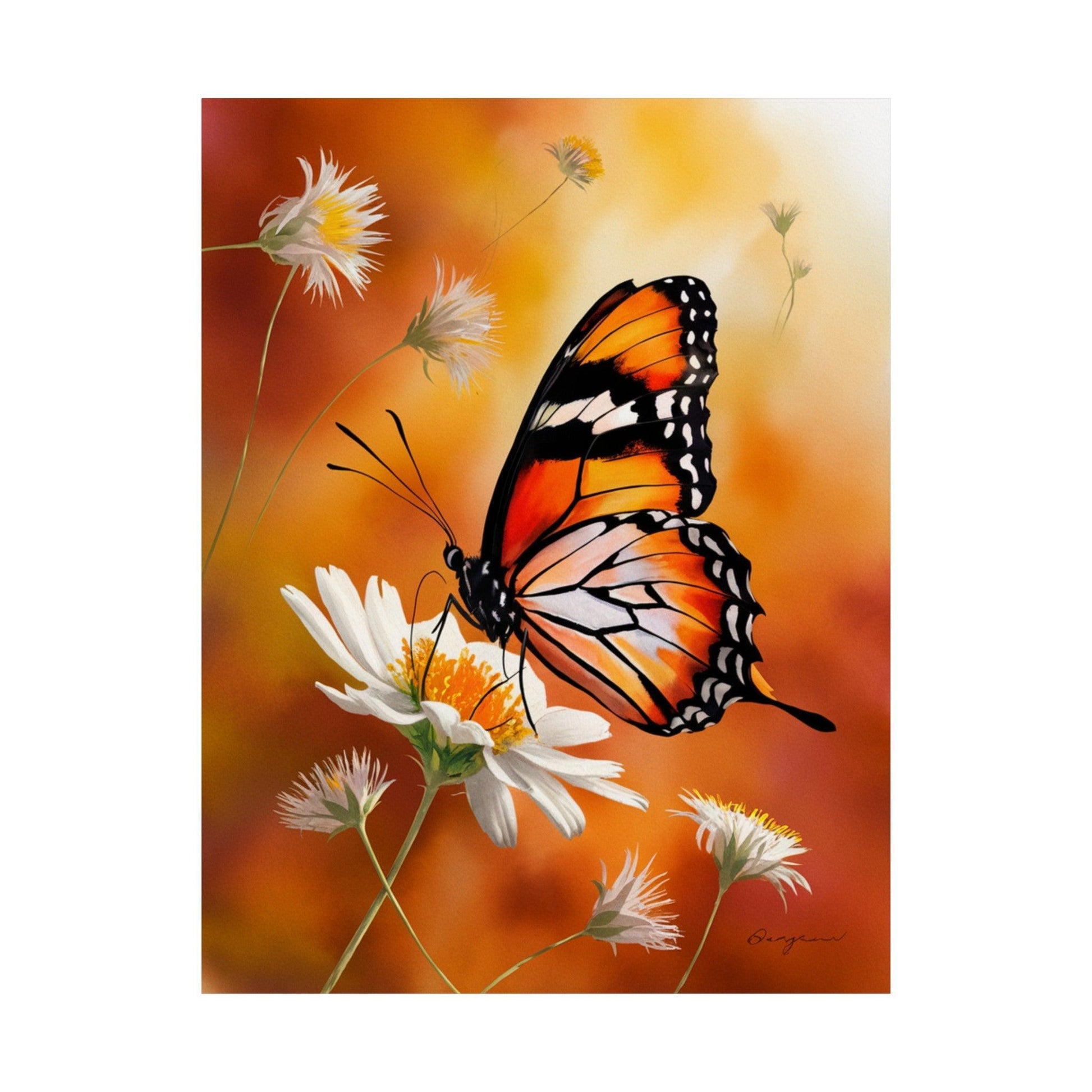 Monarch Butterfly Splendor Posters - Cosmic Creations by Karen