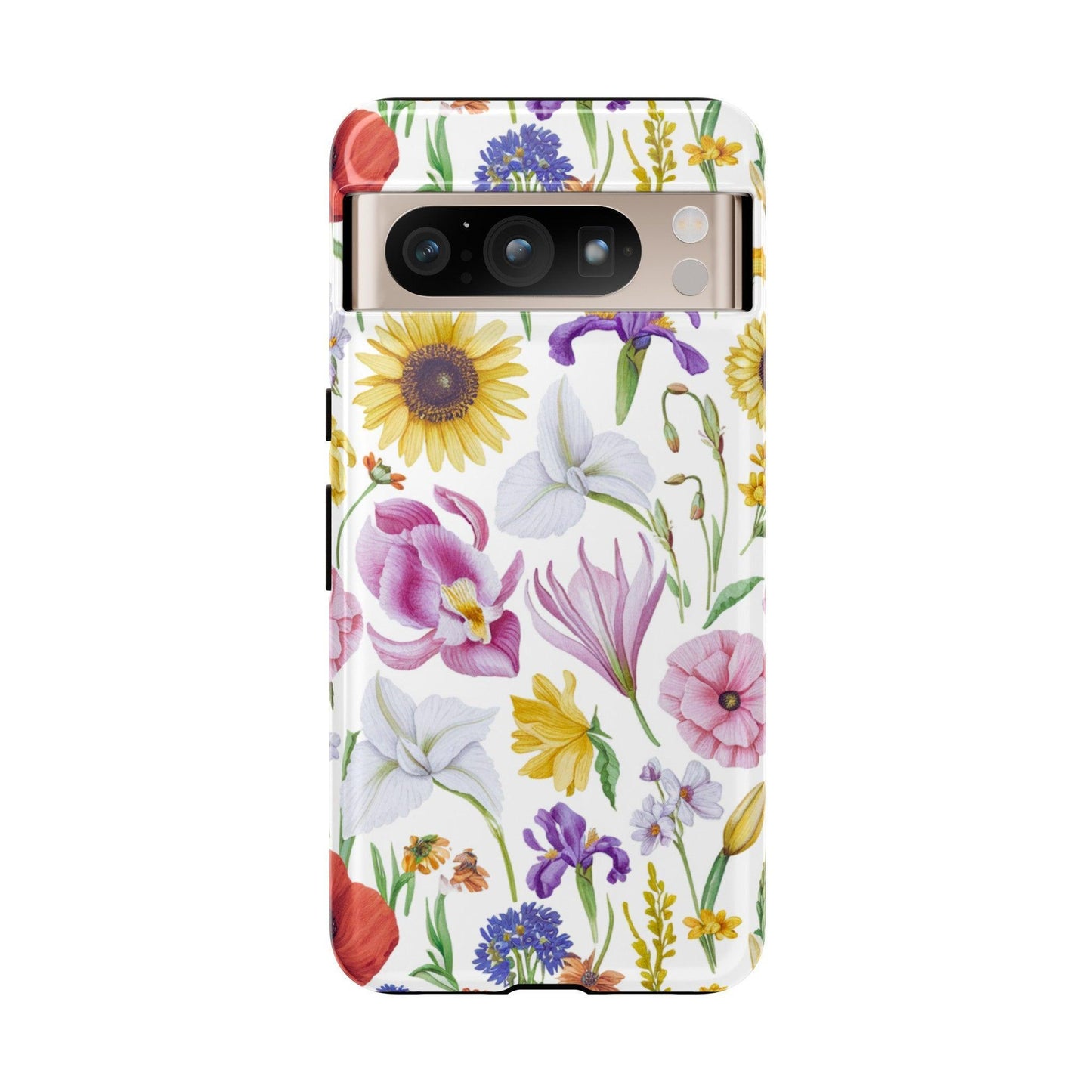 Tough Cellphone Case :" Eclectic Elegance Phone Case Collection" ( Floral patterns)