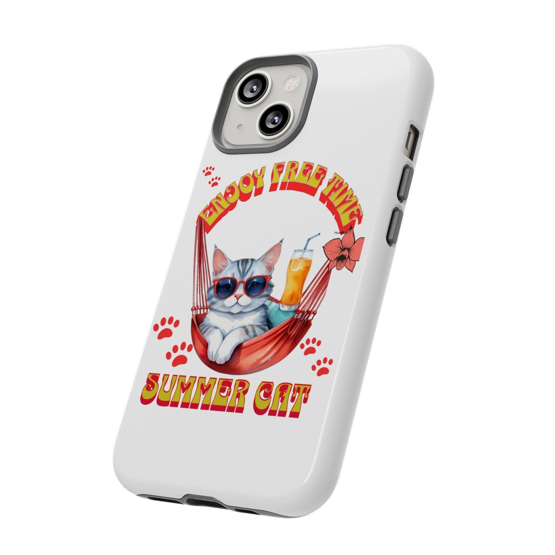 Cat Lovers Collection Tough Cellphone Case - Cosmic Creations by Karen