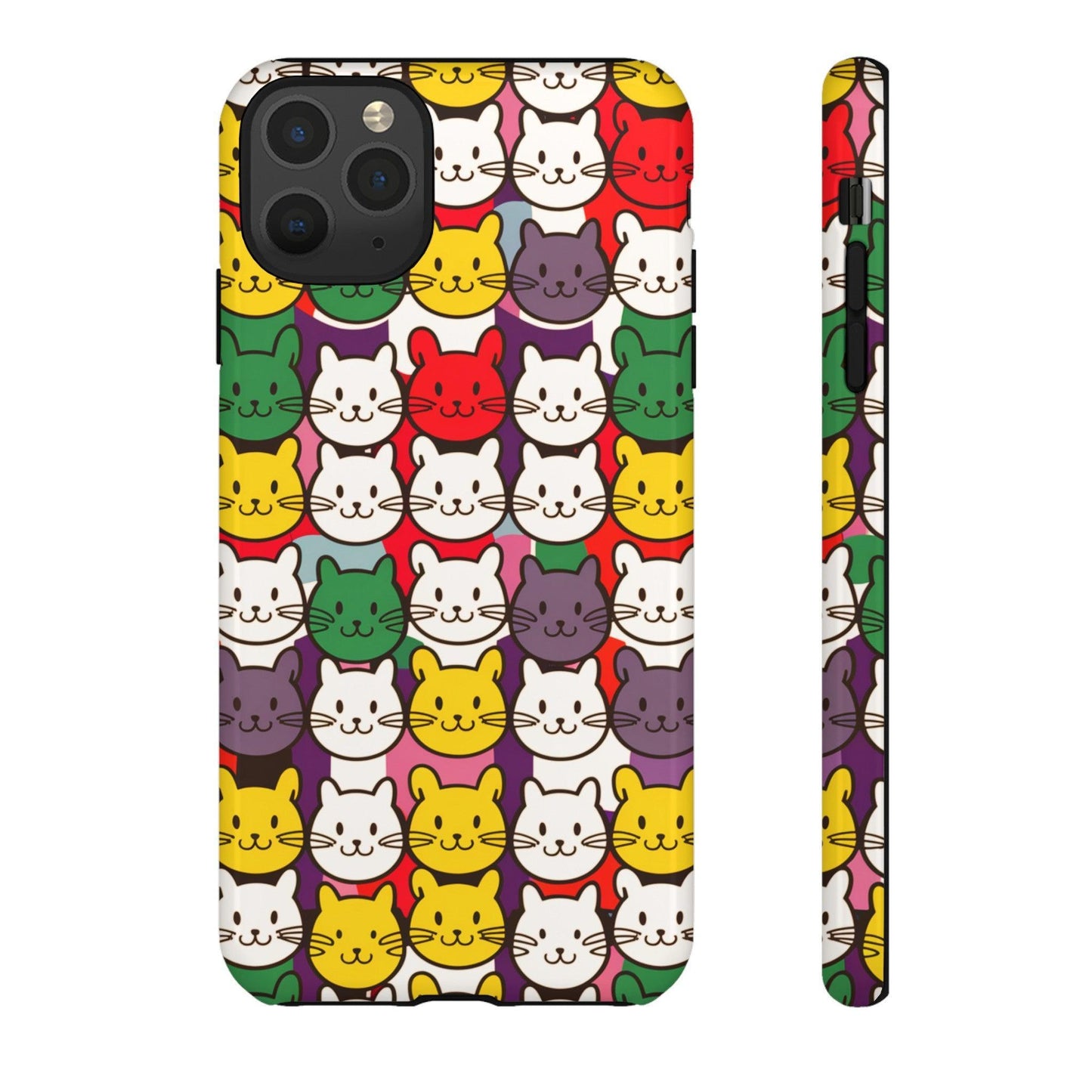 Cat Lovers Collection Tough Cellphone Case - Cosmic Creations by Karen