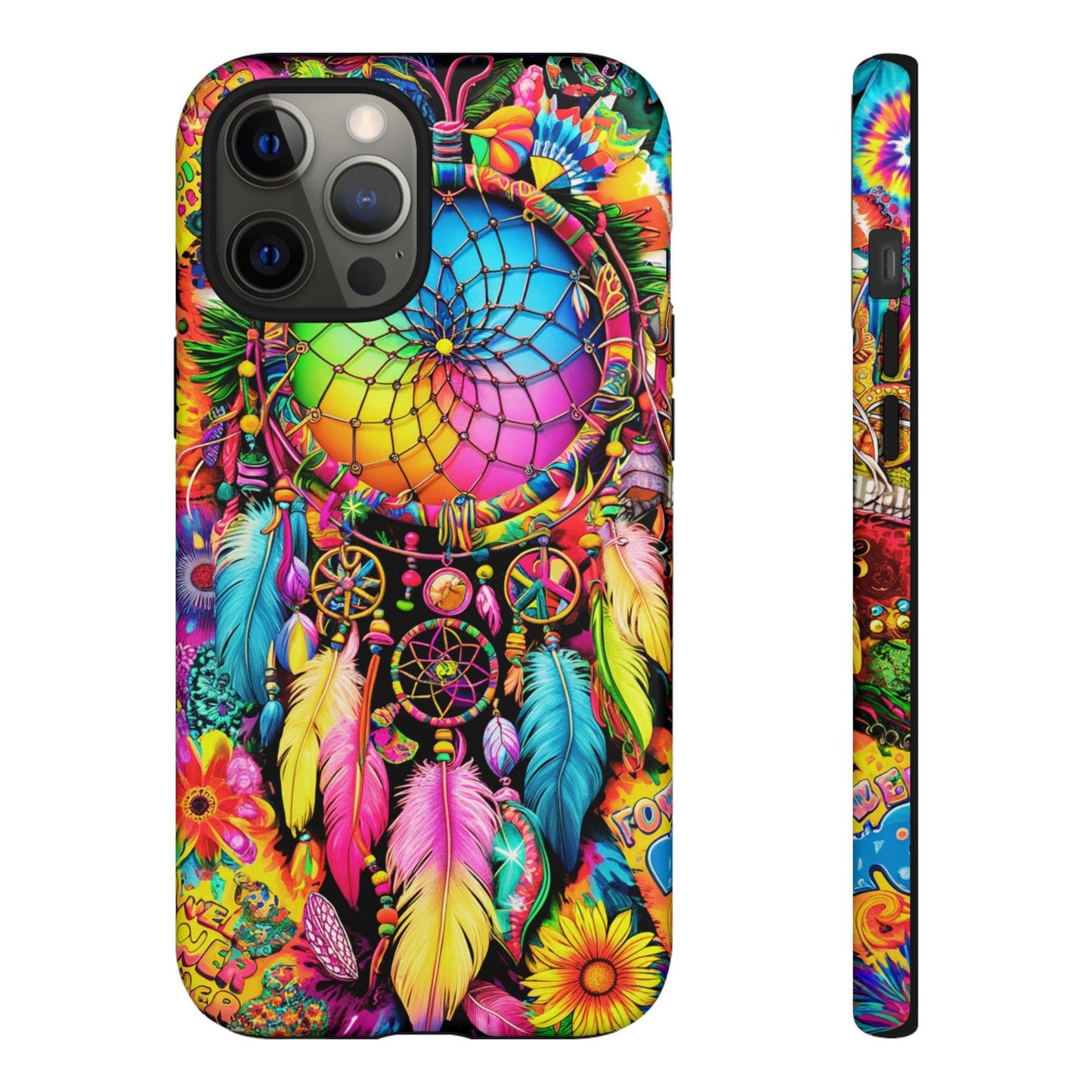 Tough Phone Case :" Eclectic Elegance Phone Case Collection" ( Hippie Style patterns)