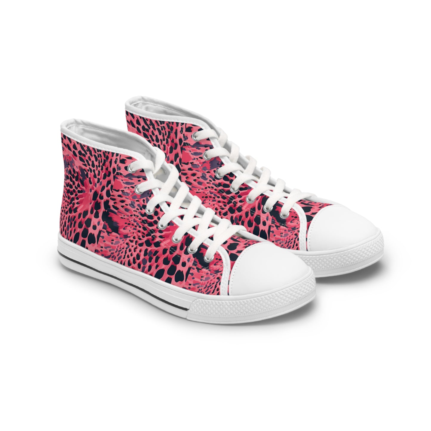 Awesome Animal Print Design High Top Sneakers