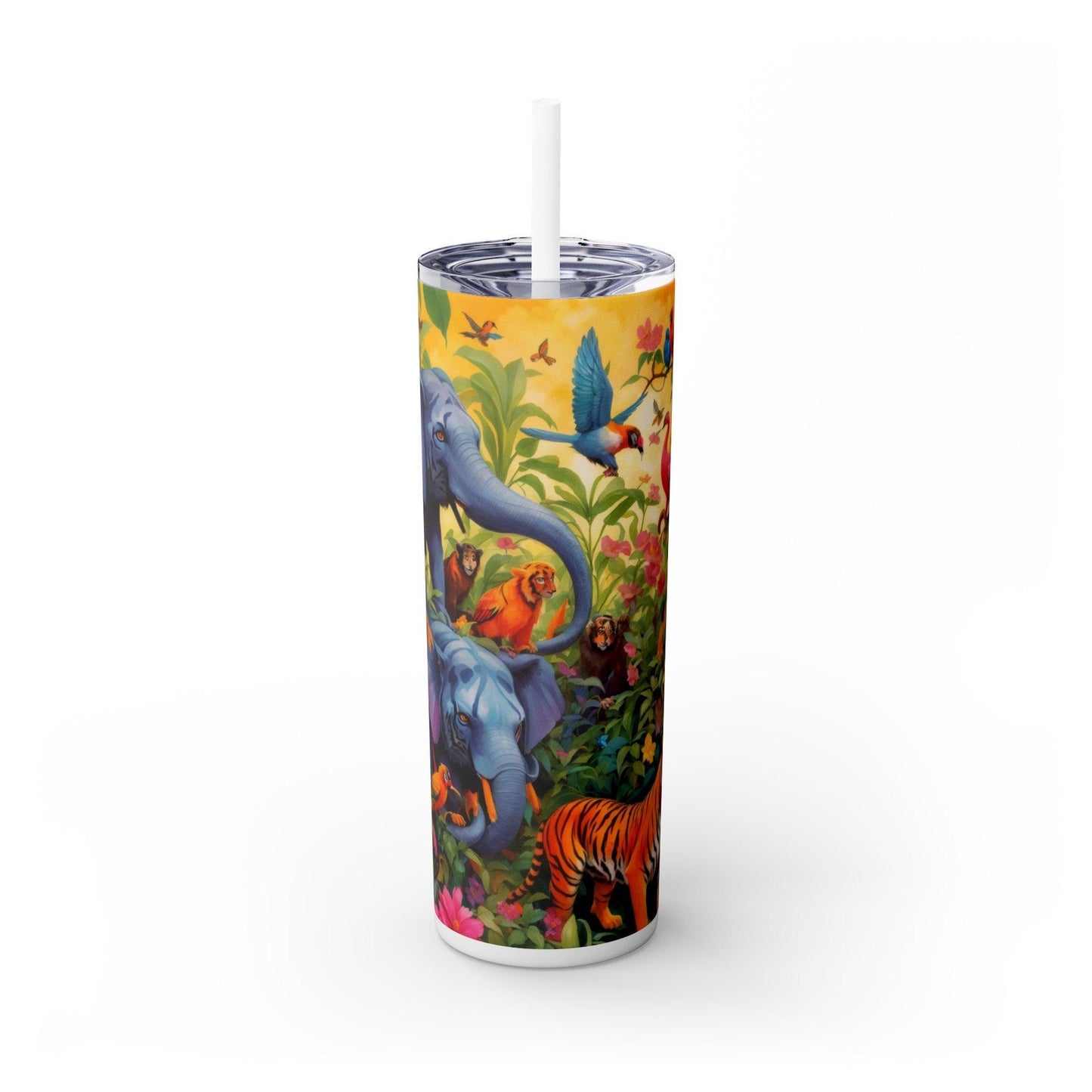 Whimsical Sips Skinny Tumbler Collectionr | Tumblerwith Straw, 20oz | keep your drinks hot for 12h and cold for 24h - Cosmic Creations by Karen