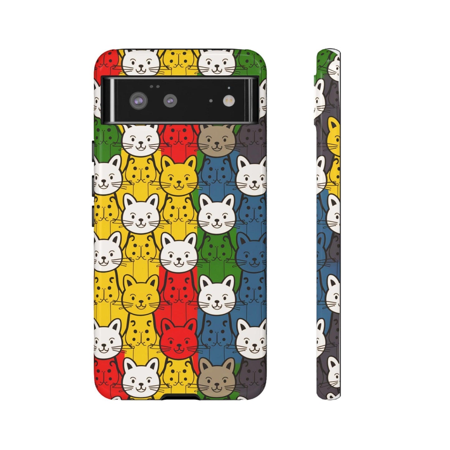 Cat Lovers Collection Tough Cellphone Case - Cosmic Creations by Karen