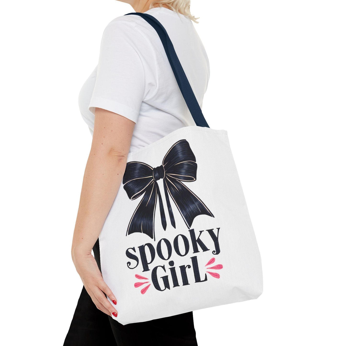 Spooky Girl Halloween Tote Bag - Cosmic Creations by Karen