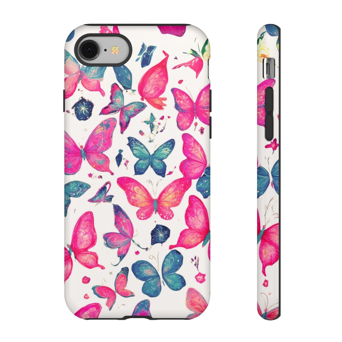 Tough Cellphone Case :" Eclectic Elegance Phone Case Collection" ( Hearts patterns)