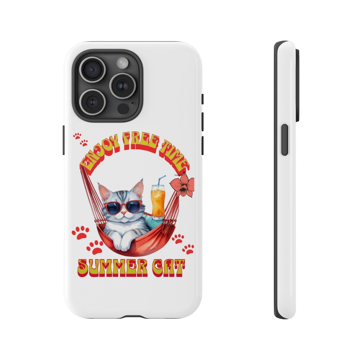 Cat Lovers Collection Tough Cellphone Case - Cosmic Creations by Karen