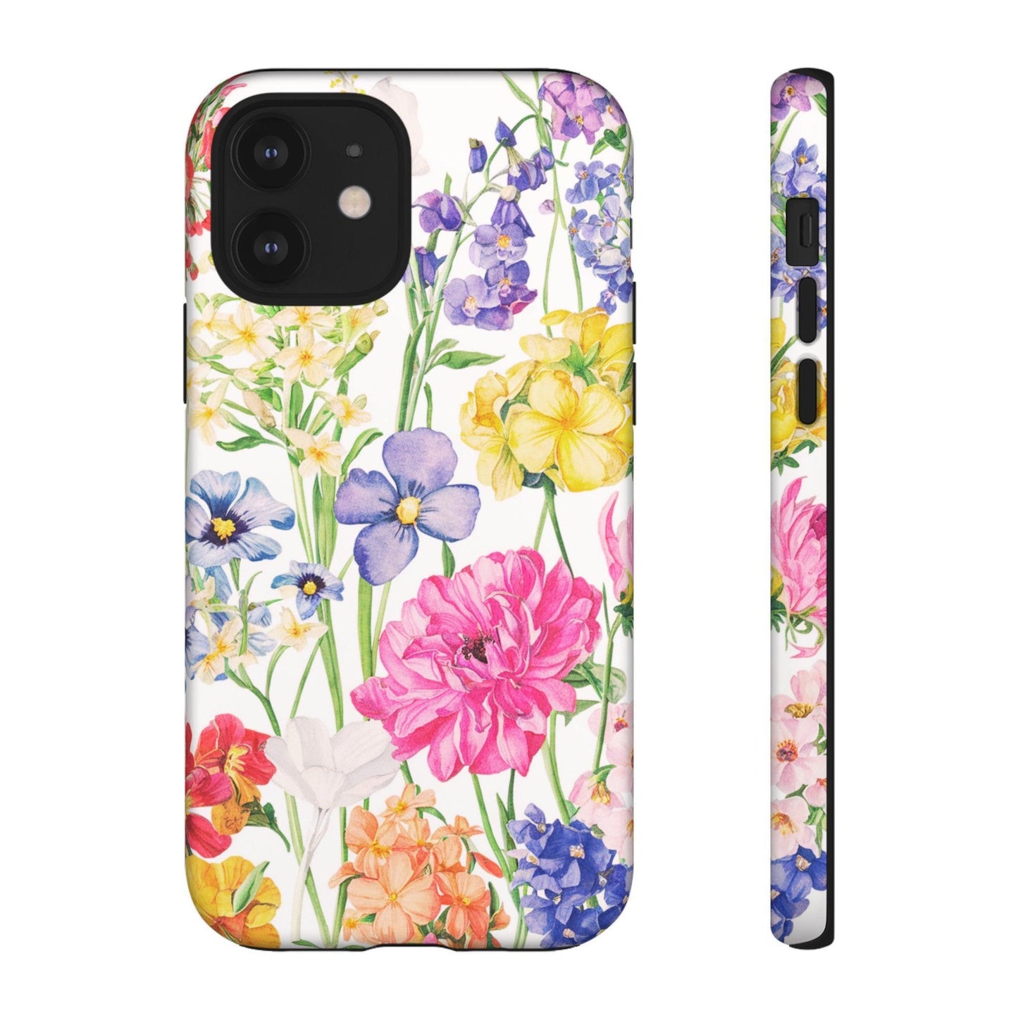 Tough Cellphone Case :" Eclectic Elegance Phone Case Collection" ( Floral patterns)