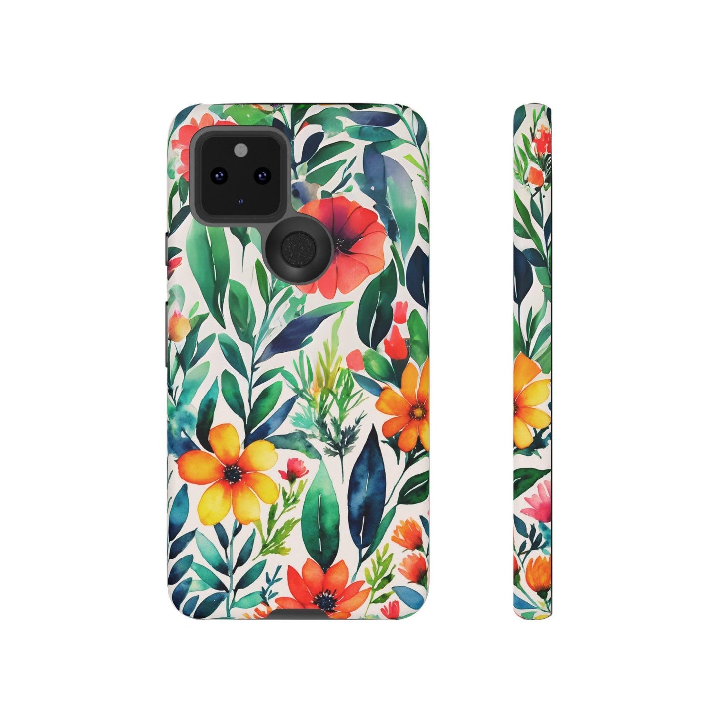 Tough Cellphone Case :" Eclectic Elegance Phone Case Collection" ( Floral patterns)