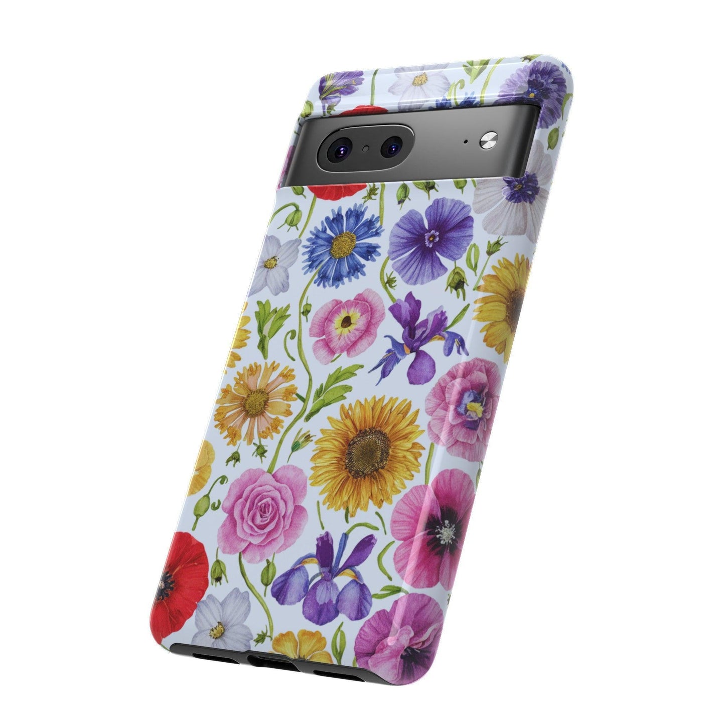 Tough Cellphone Case :" Eclectic Elegance Phone Case Collection" ( Floral patterns)