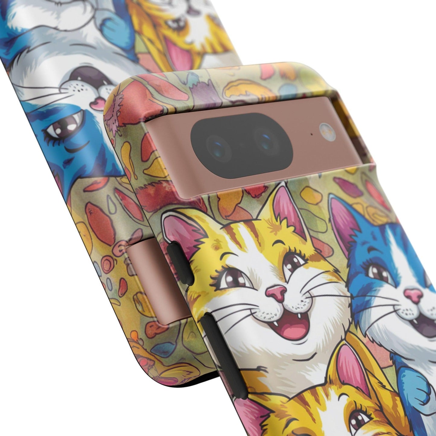 Cat Lovers Collection Tough Cellphone Case - Cosmic Creations by Karen