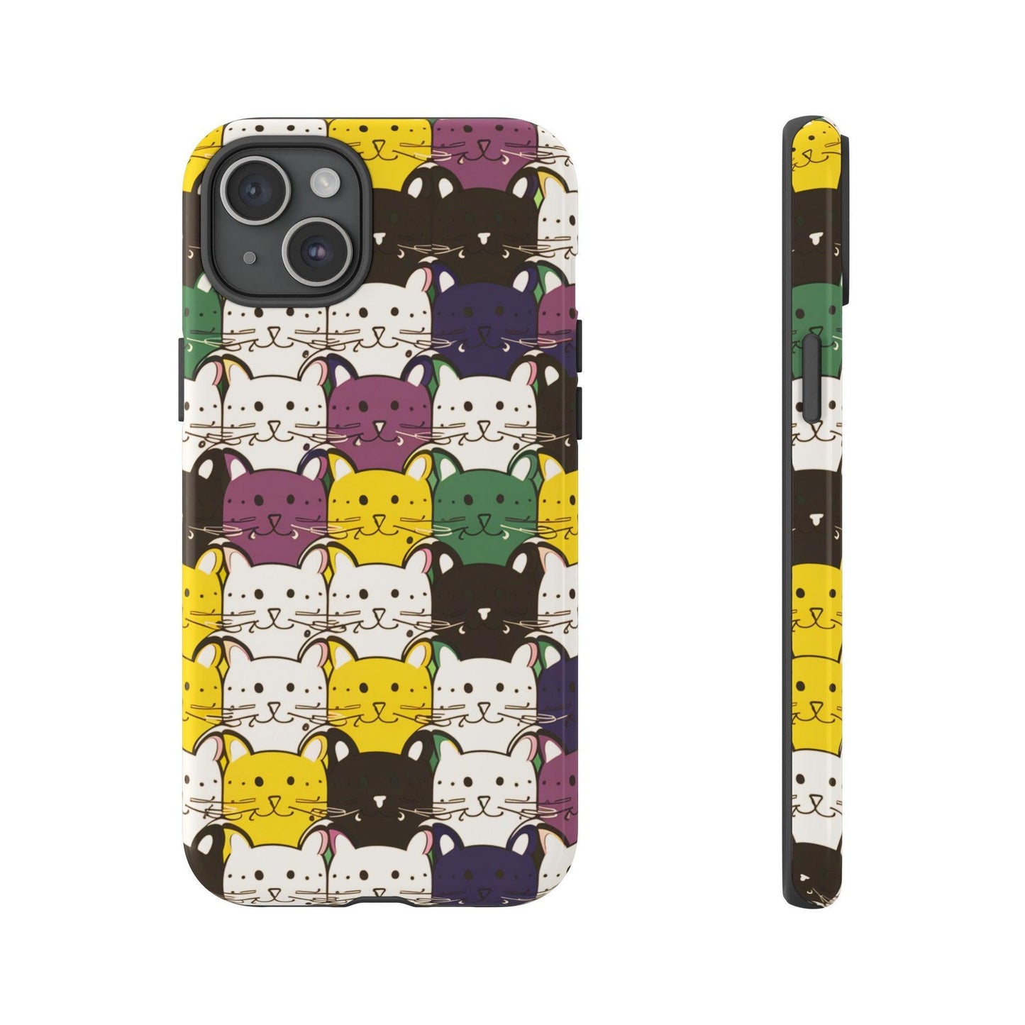 Cat Lovers Collection Tough Cellphone Case - Cosmic Creations by Karen