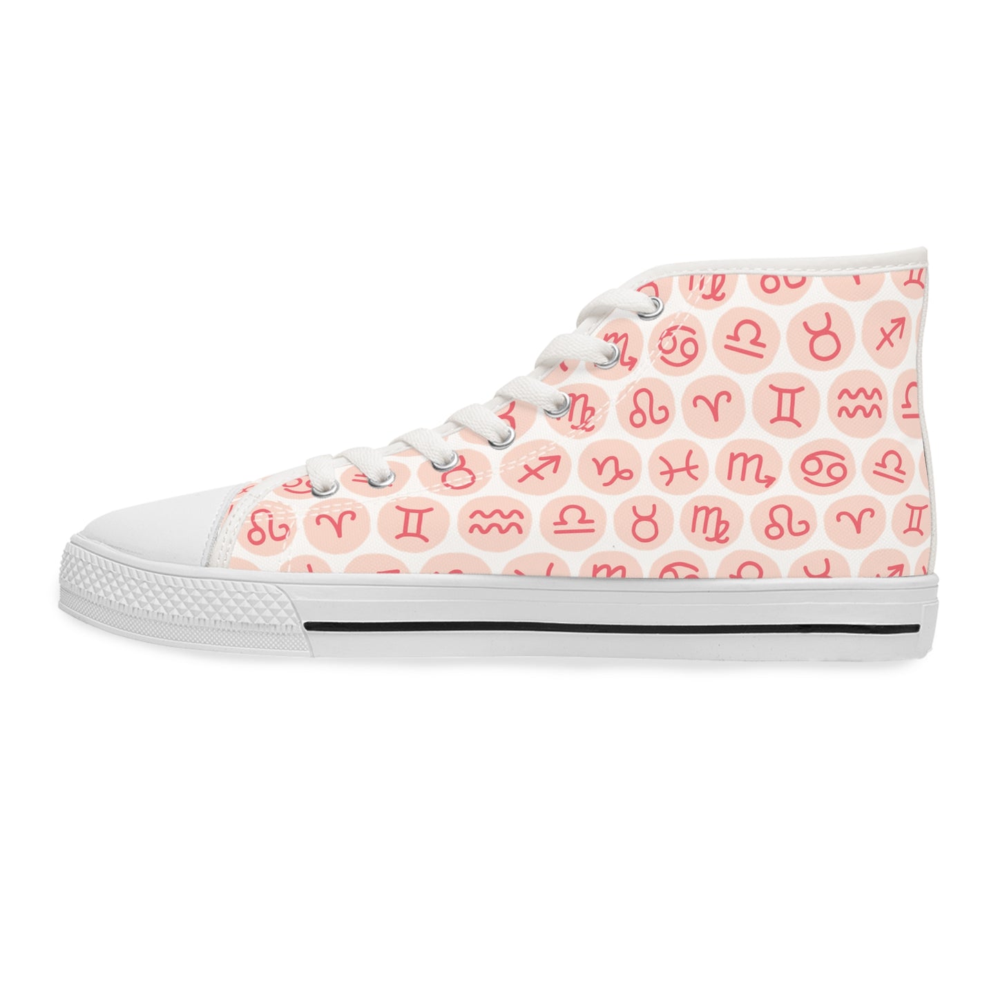 Awesome Zodiac Signs Design High Top Sneakers