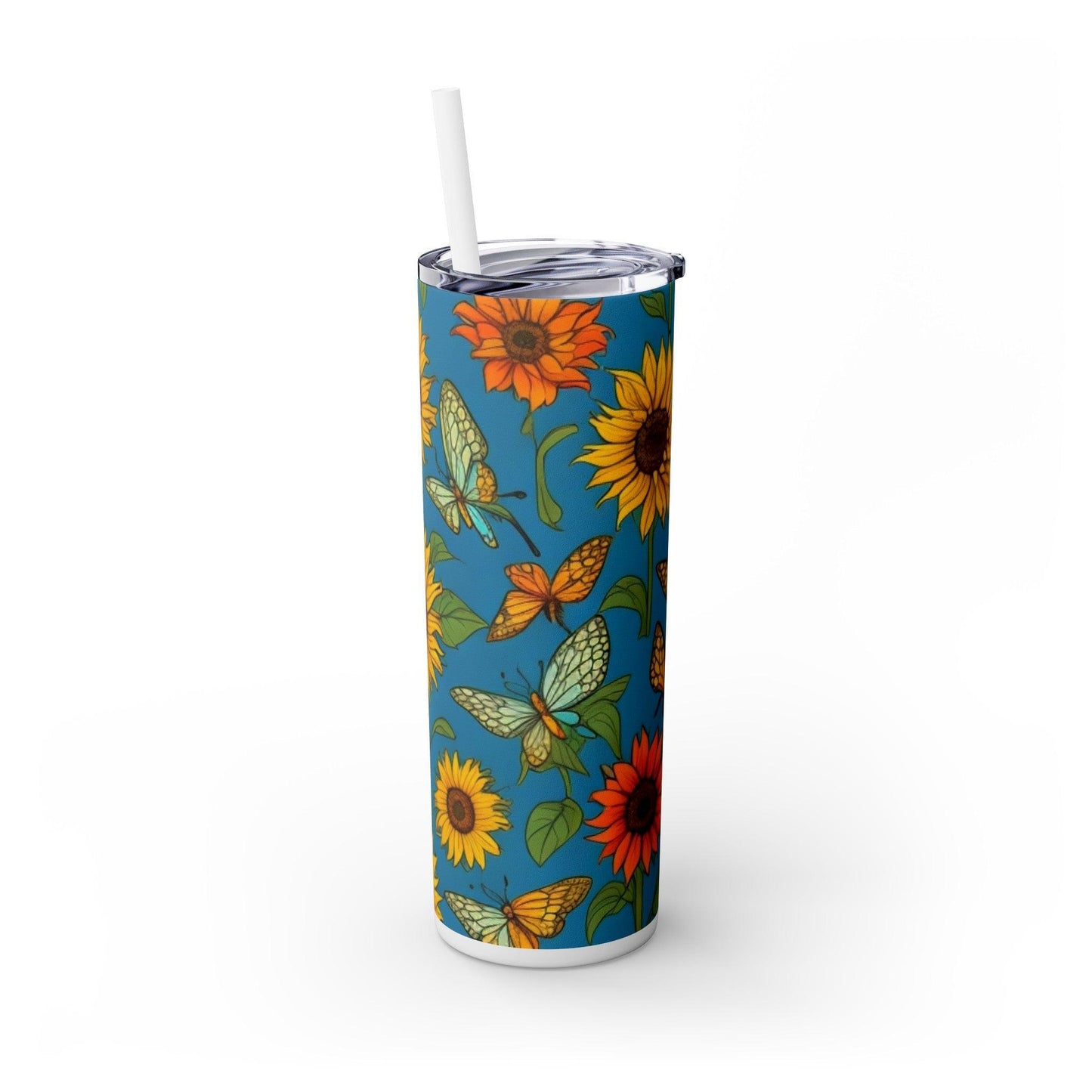 Whimsical Sips Skinny Tumbler Collectionr | Tumblerwith Straw, 20oz | keep your drinks hot for 12h and cold for 24h - Cosmic Creations by Karen