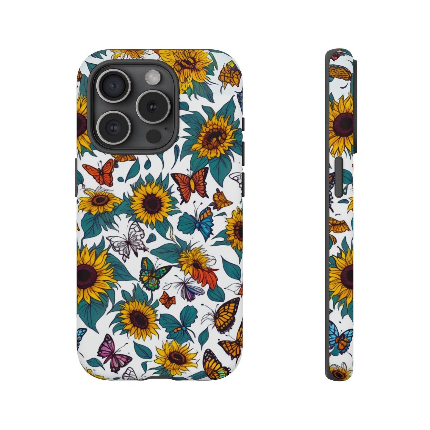 Tough Cellphone Case :" Eclectic Elegance Phone Case Collection" ( Floral patterns)