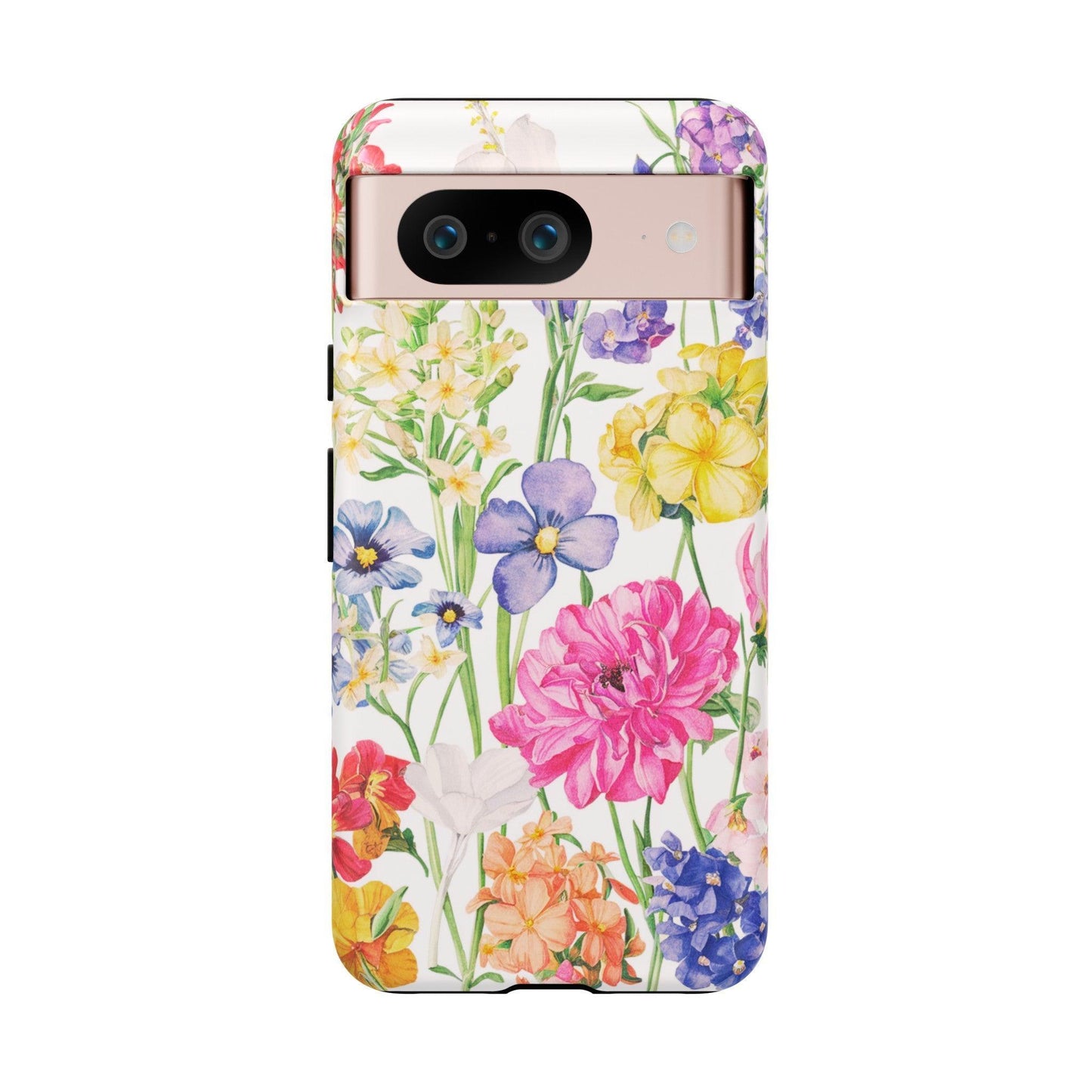 Tough Cellphone Case :" Eclectic Elegance Phone Case Collection" ( Floral patterns)