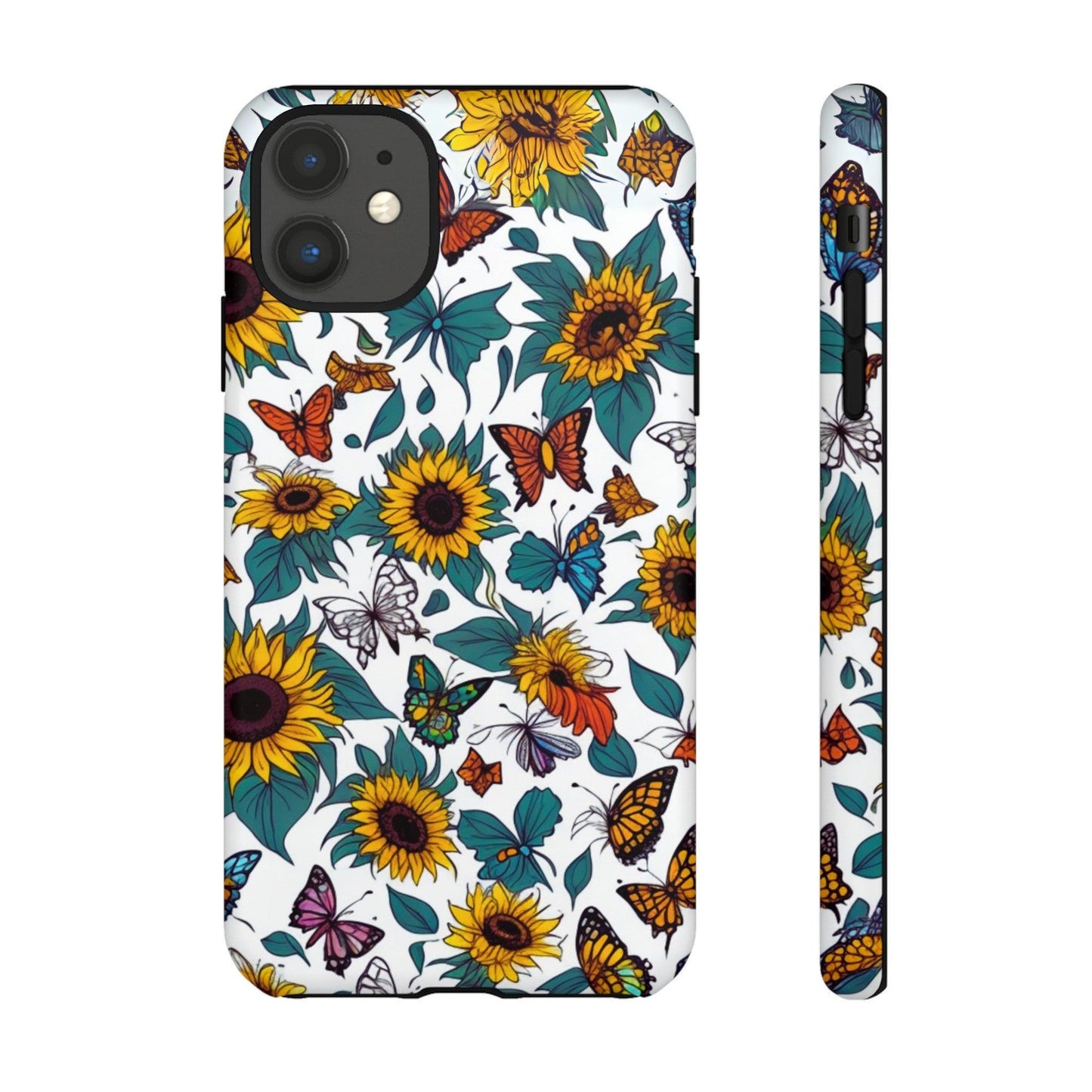 Tough Cellphone Case :" Eclectic Elegance Phone Case Collection" ( Floral patterns)