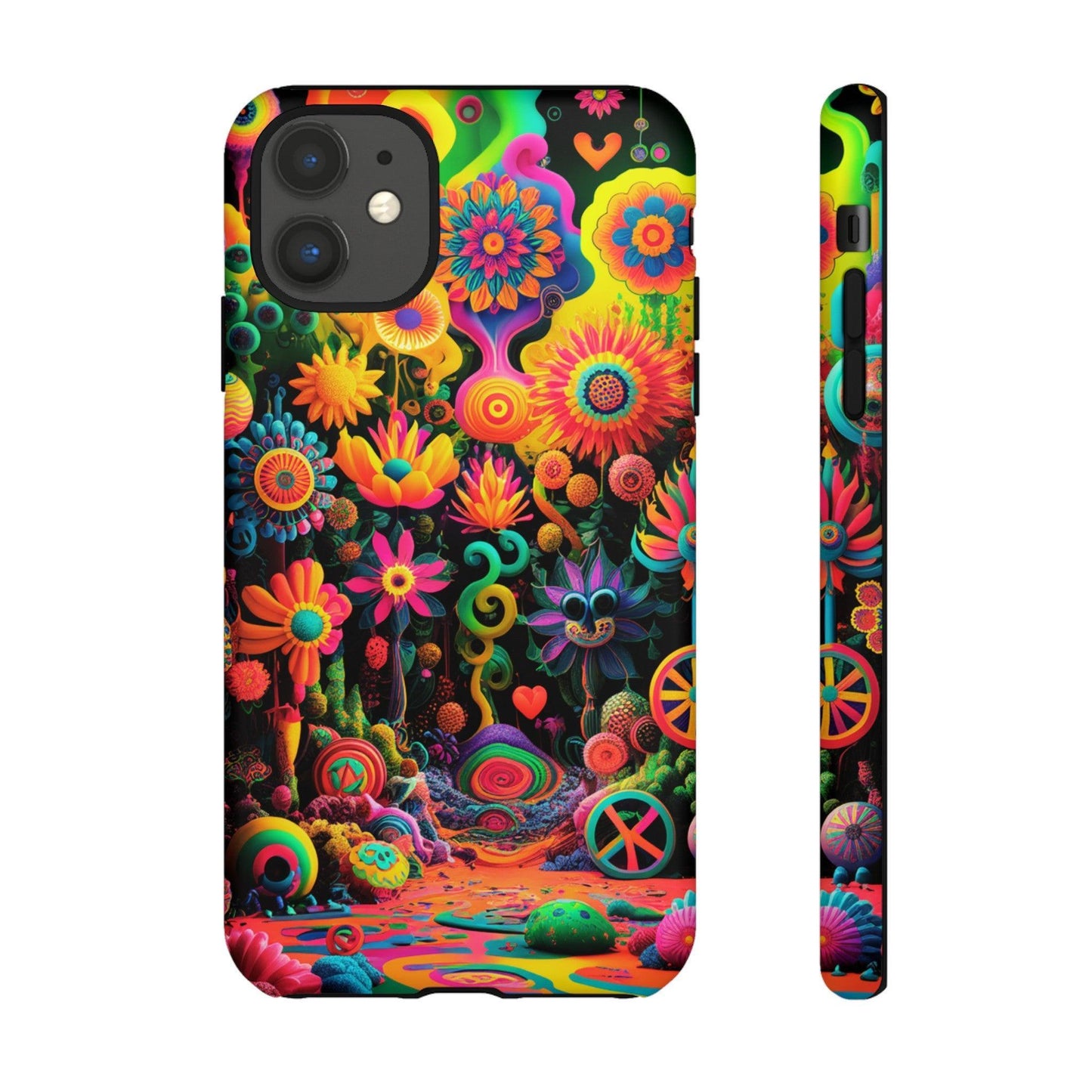 Tough Phone Case :" Eclectic Elegance Phone Case Collection" ( Hippie Style patterns)