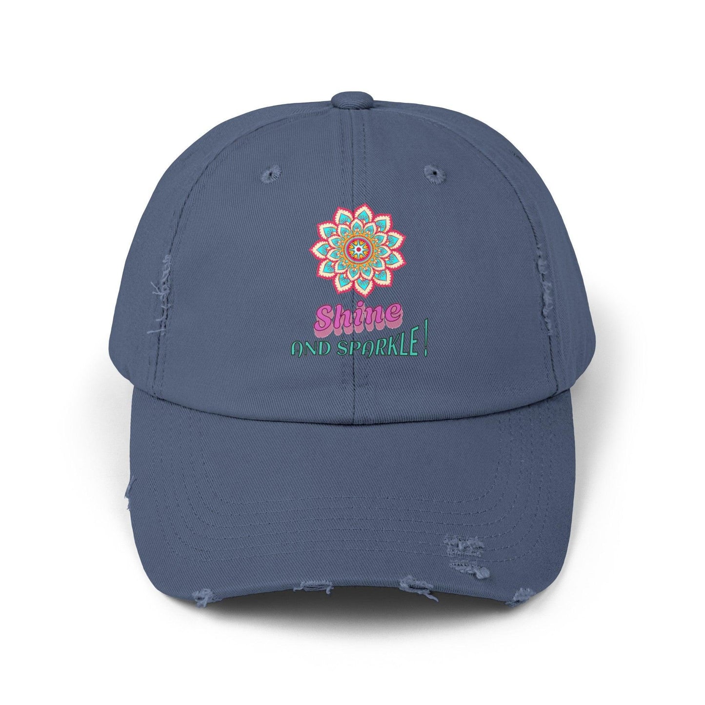 Unisex Distressed Cap - Cosmic Creations by Karen