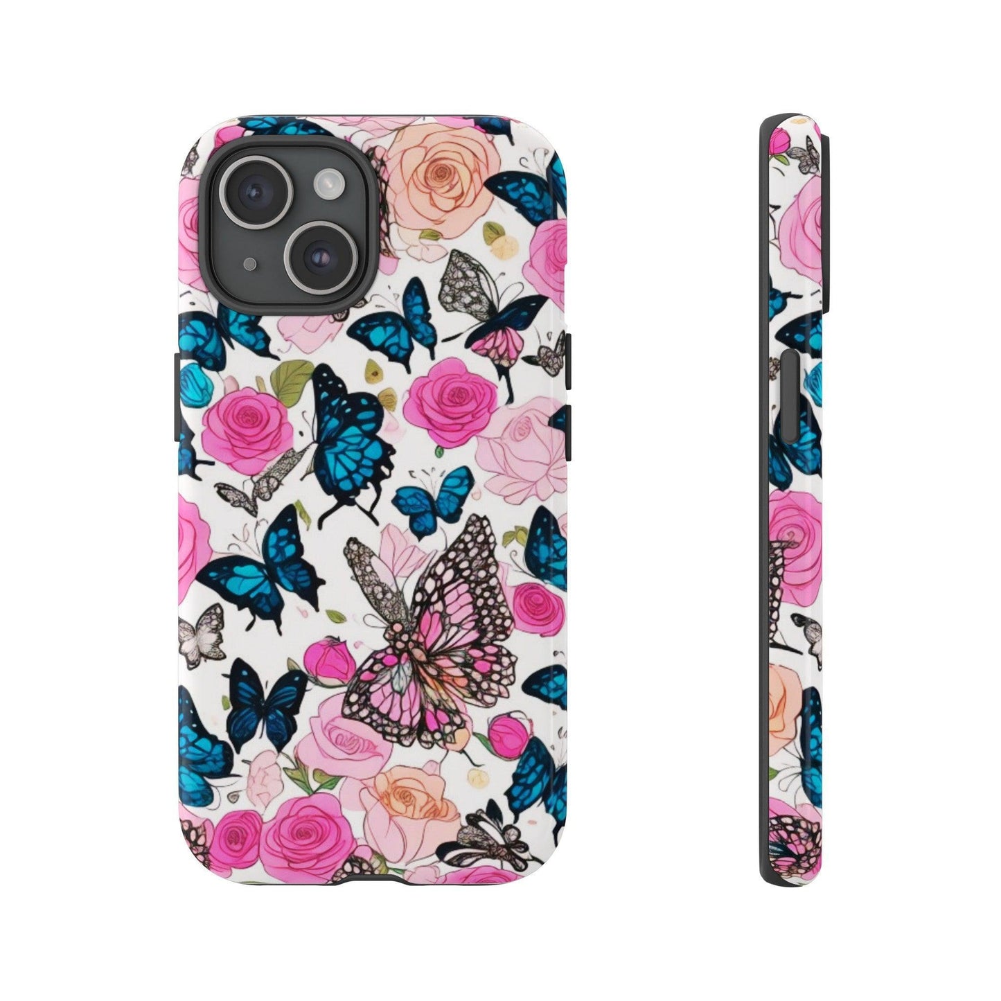 Tough Cellphone Case :" Eclectic Elegance Phone Case Collection" ( Floral patterns)