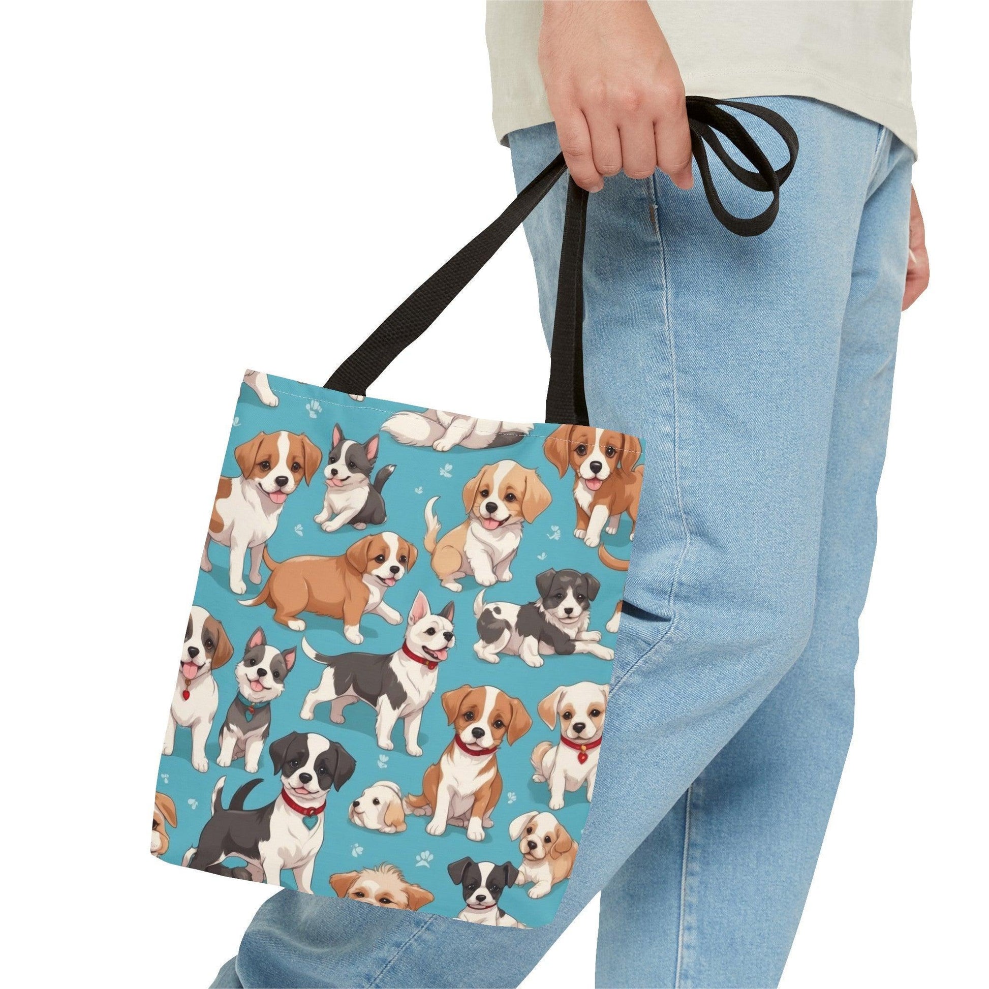 Doggone Cute Tote Bag | Perfect for carrying all your essentials, shopping, beach, work, school, collegue, perfect gift for dog lovers - Cosmic Creations by Karen