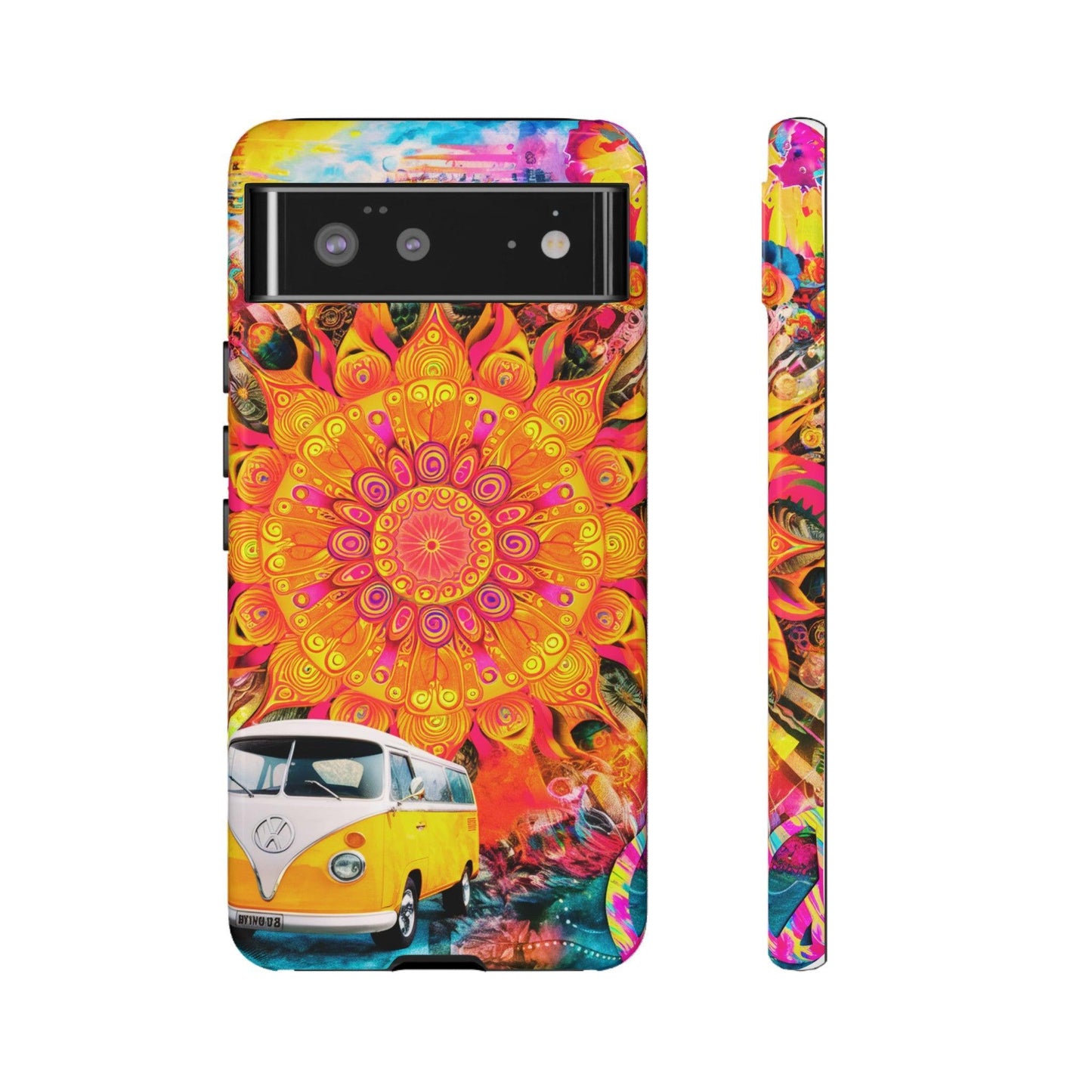 Tough Phone Case :" Eclectic Elegance Phone Case Collection" ( Hippie Style patterns)